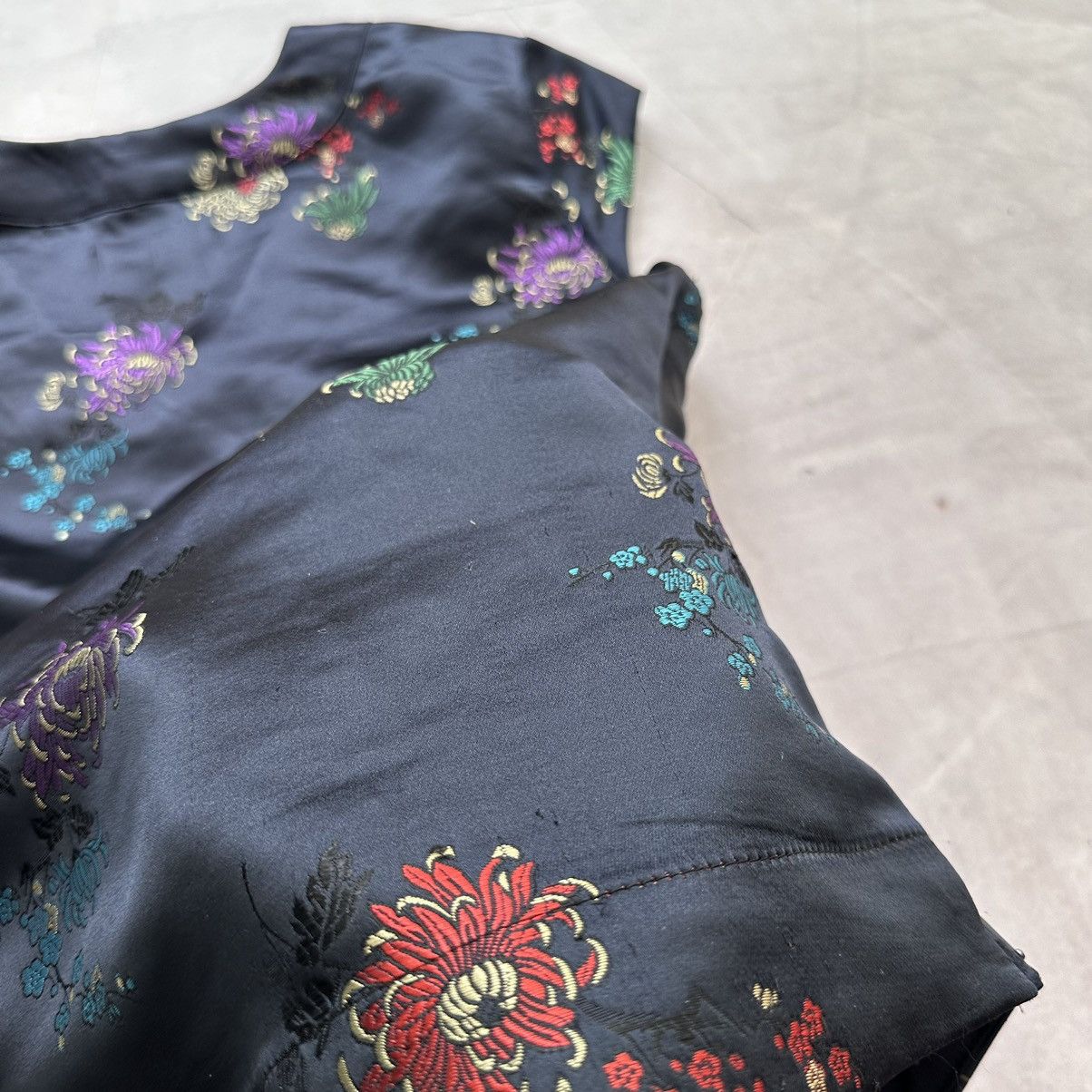 Hysteric Glamour × Undercover 00s Japan Floral Vintage Side Tank Top Hysteric Glamour Vibe Size S / US 4 / IT 40 - 15 Thumbnail