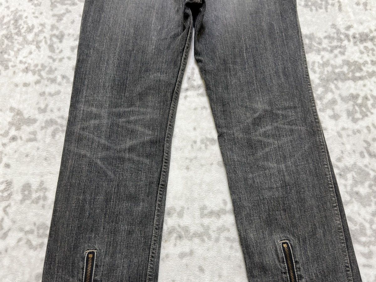 Japanese Brand Vintage WWL EVERYDAY Tartan Checked Zipper Ankle Denim Pant Size US 31 - 12 Thumbnail