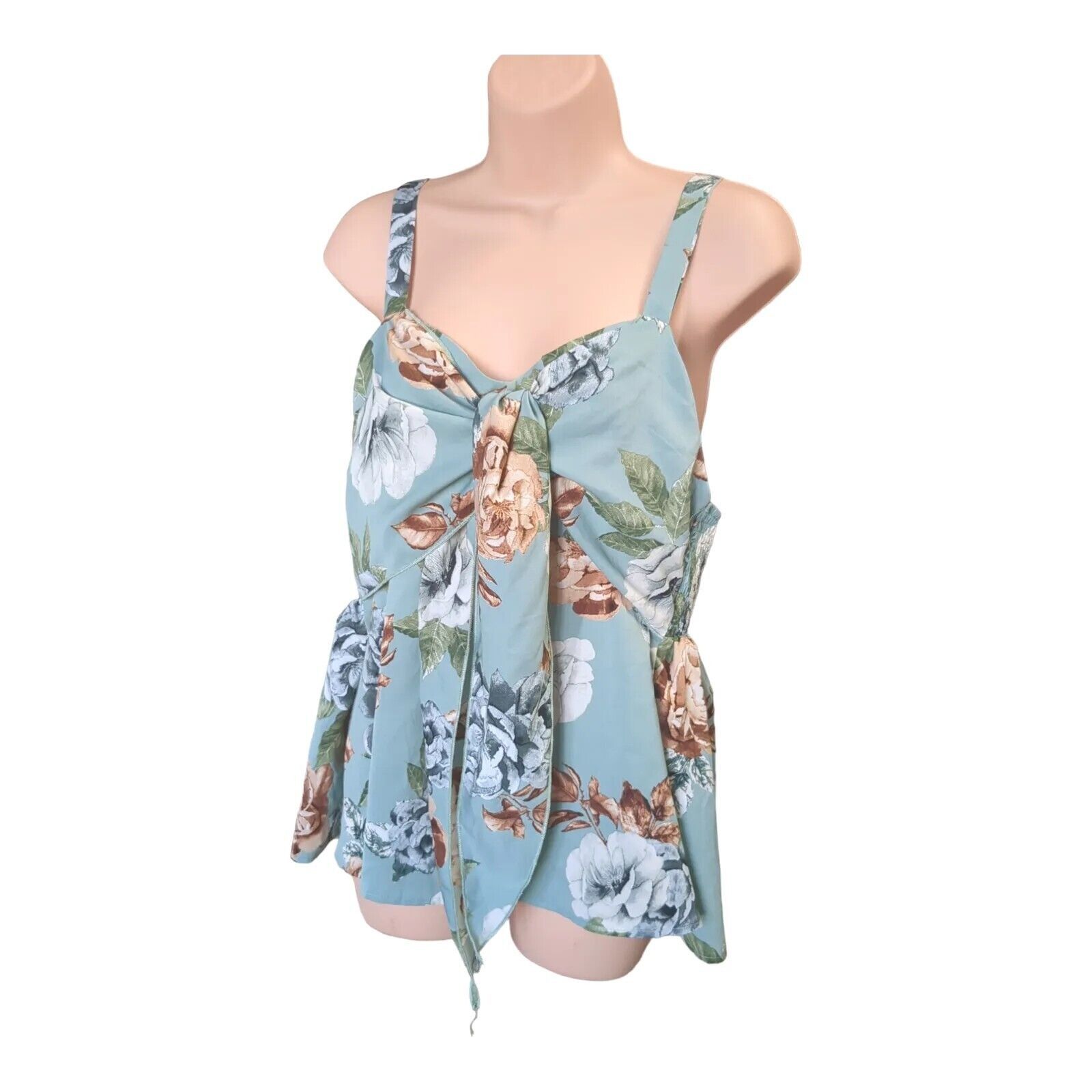 Shein Shein Curve Floral Design Top - 2XL - Pre-loved Size XXL / US 16-18 / IT 52-54 - 1 Thumbnail
