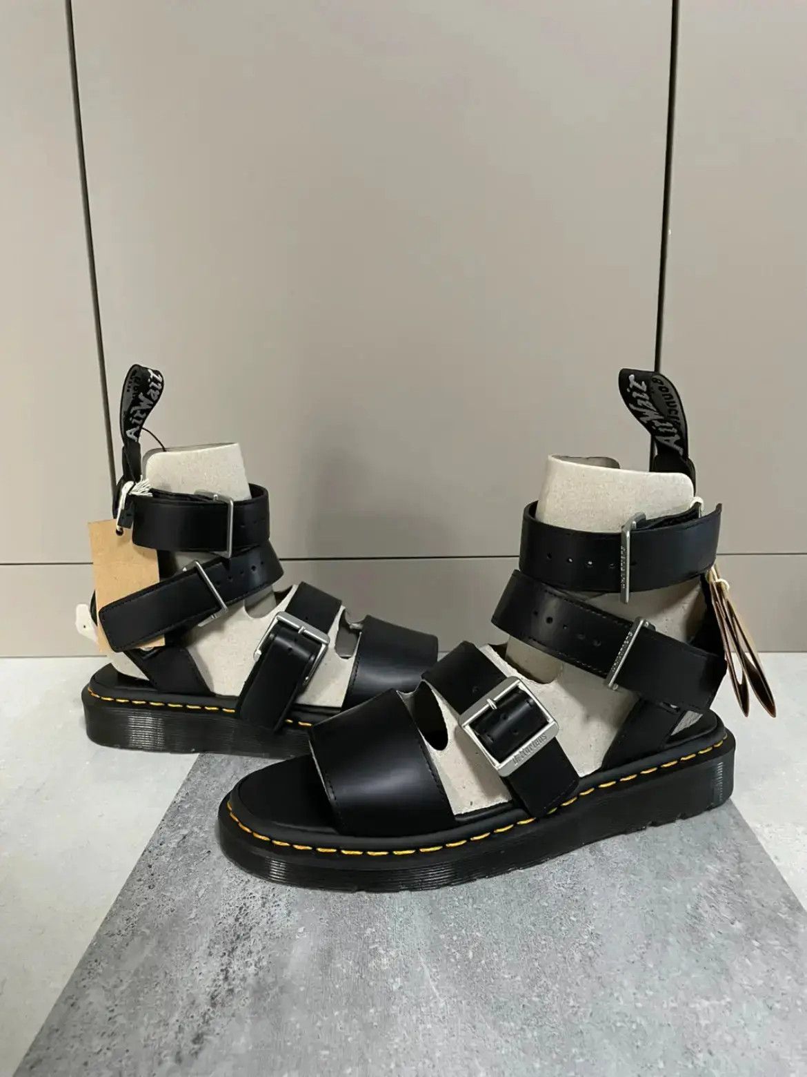 Rick online Owens Gryphon Strap Doc Martens Sandals