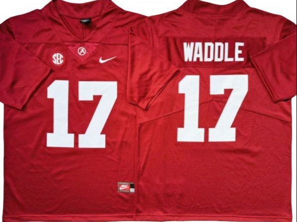 Other Alabama Crimson Tide 17 Jaylen Waddle Red Football Jersey Size US M / EU 48-50 / 2 - 1 Thumbnail