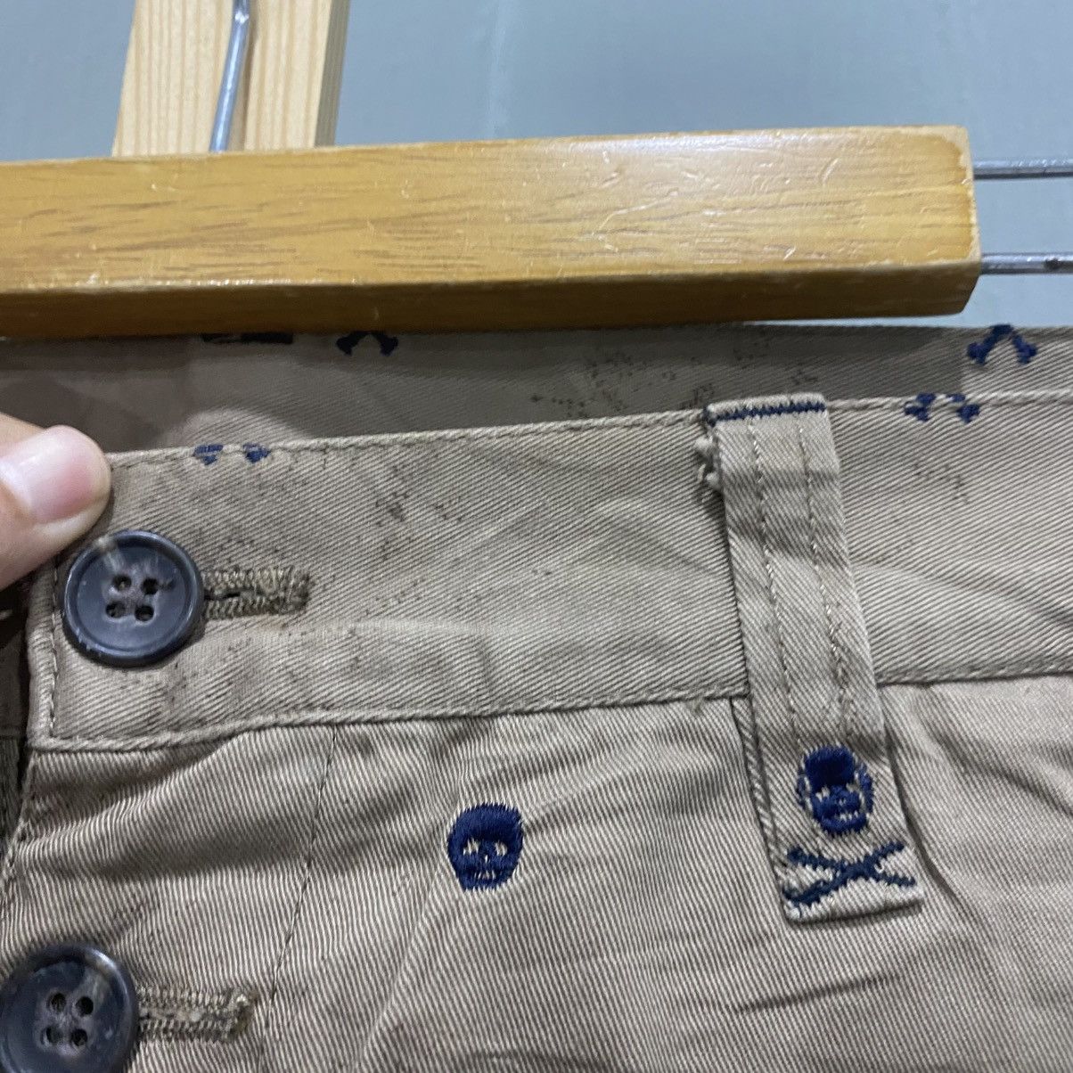 PPFM Archive PPFM Skull & Cross Embroidery Chino Japanese Brand Size US 32 / EU 48 - 11 Thumbnail