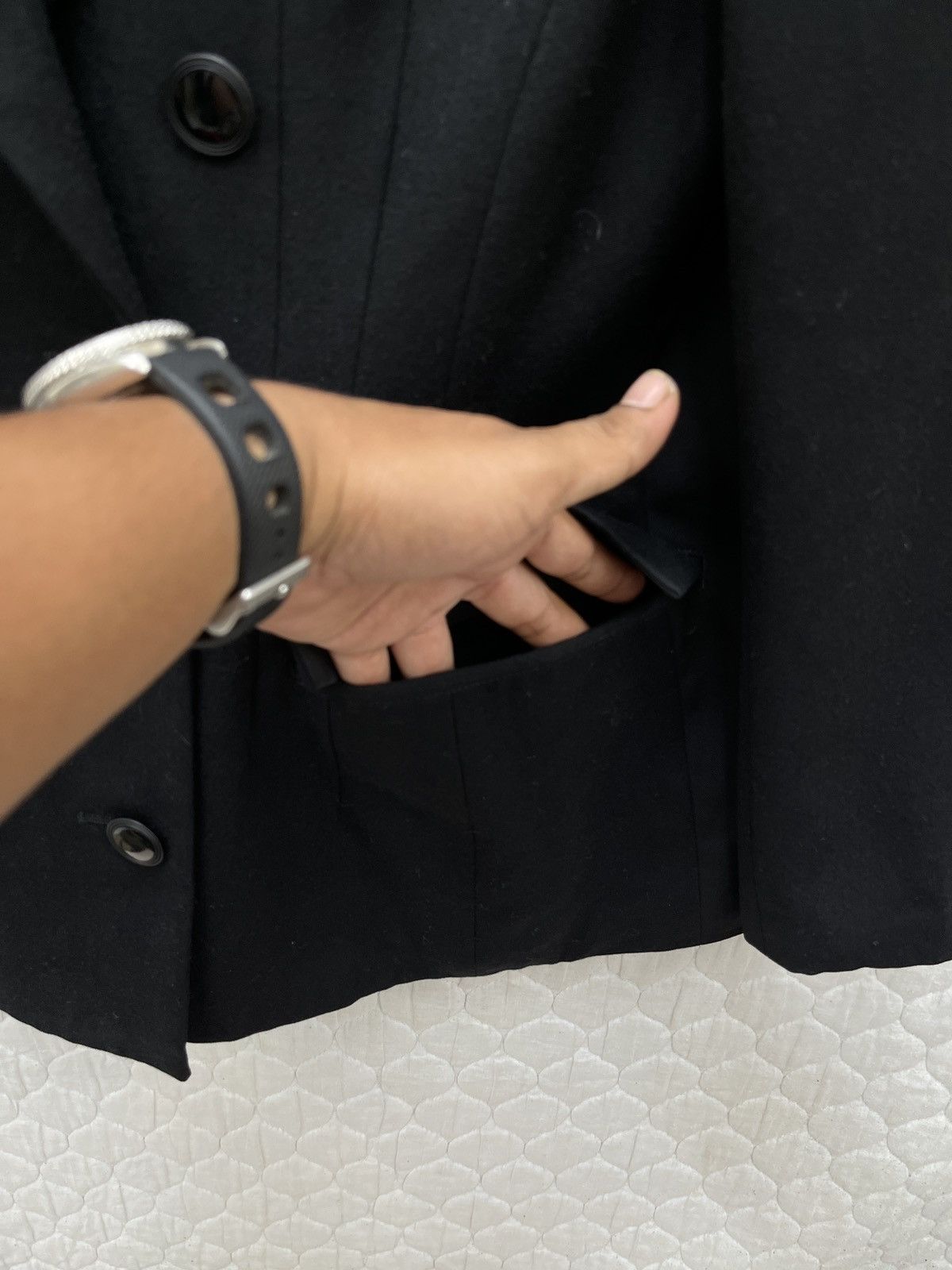 Yohji Yamamoto 🔥🔥🔥ARCHIVE YOHJI YAMAMOTO BACK PLEATED JACKET Size S / US 4 / IT 40 - 14 Thumbnail