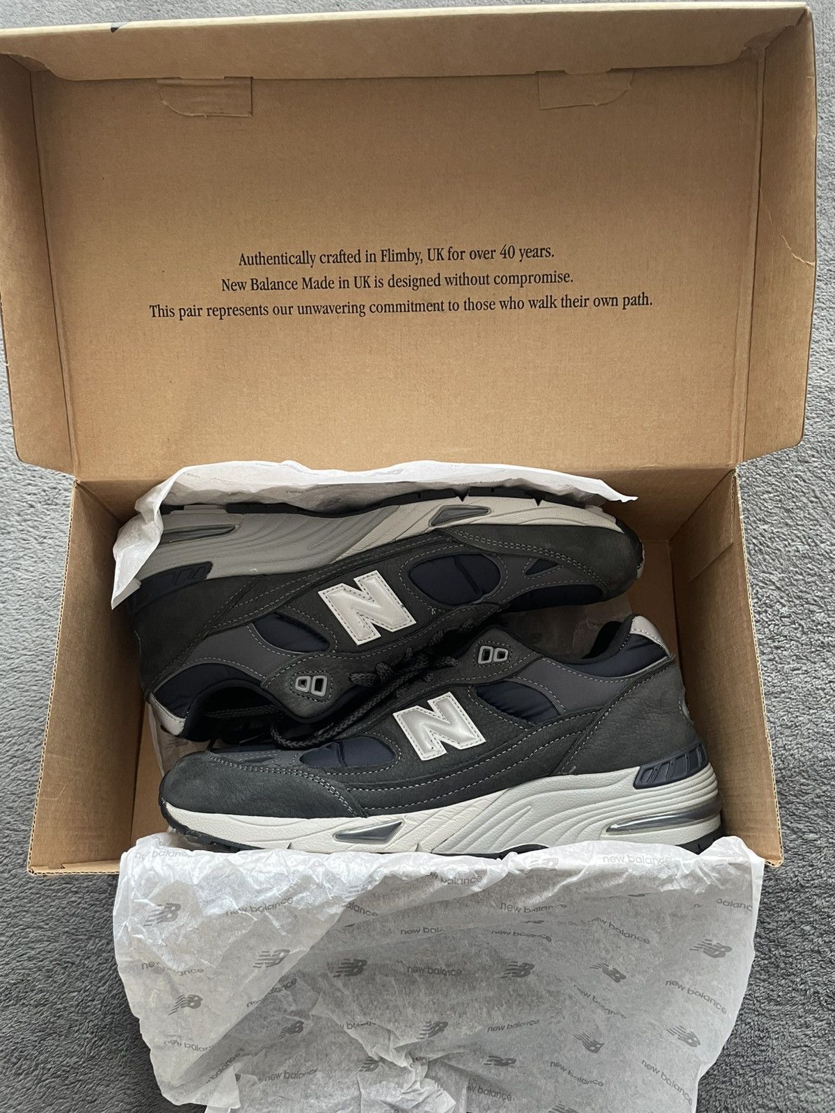 New Balance New Balance 991 MiUK black 7 Size US 7 / EU 40 - 8 Thumbnail