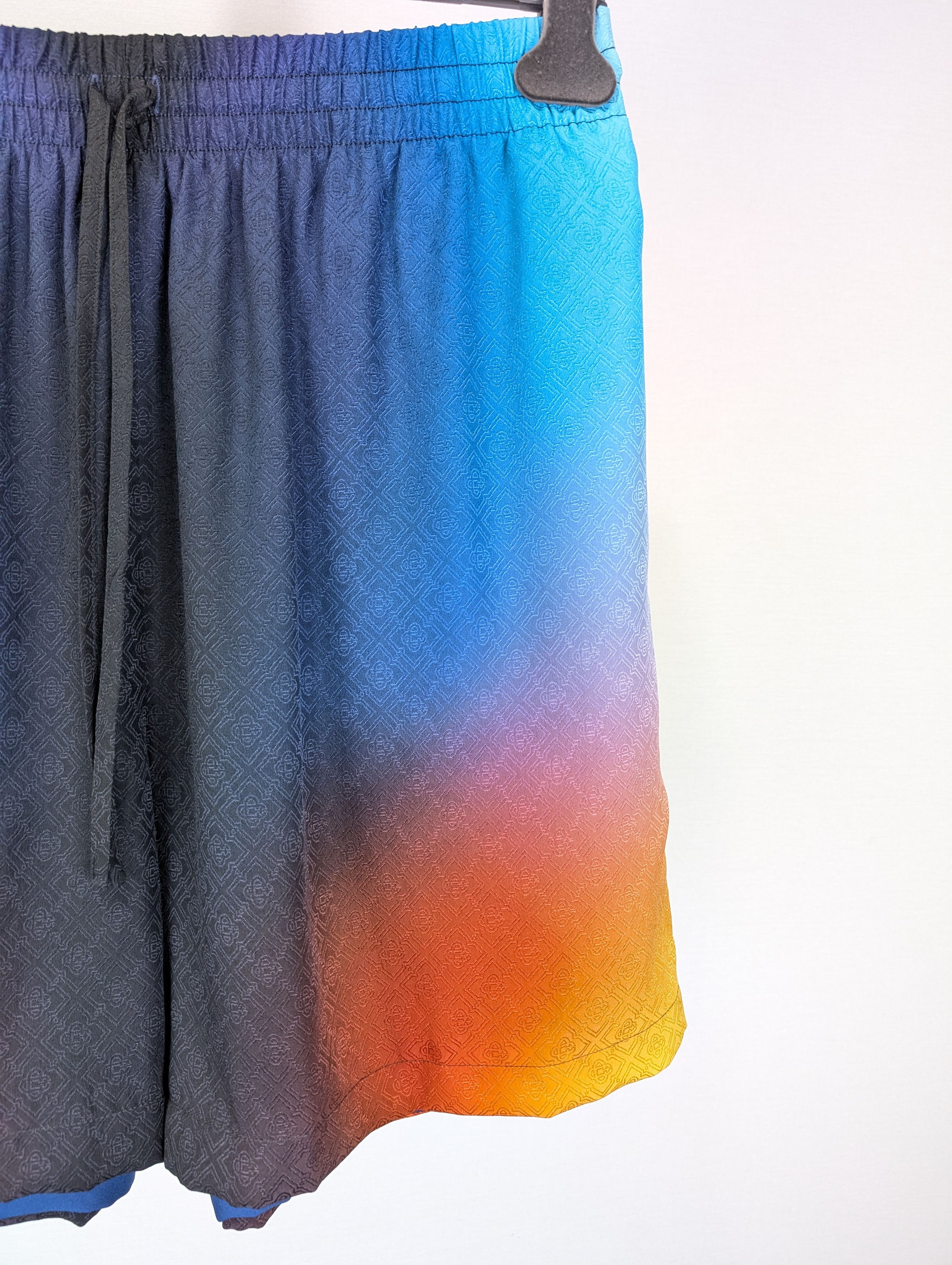 Casablanca o1rshd1 DUP / Drawstring Silk Shorts in Gradient Size US 38 / EU 54 - 5 Thumbnail