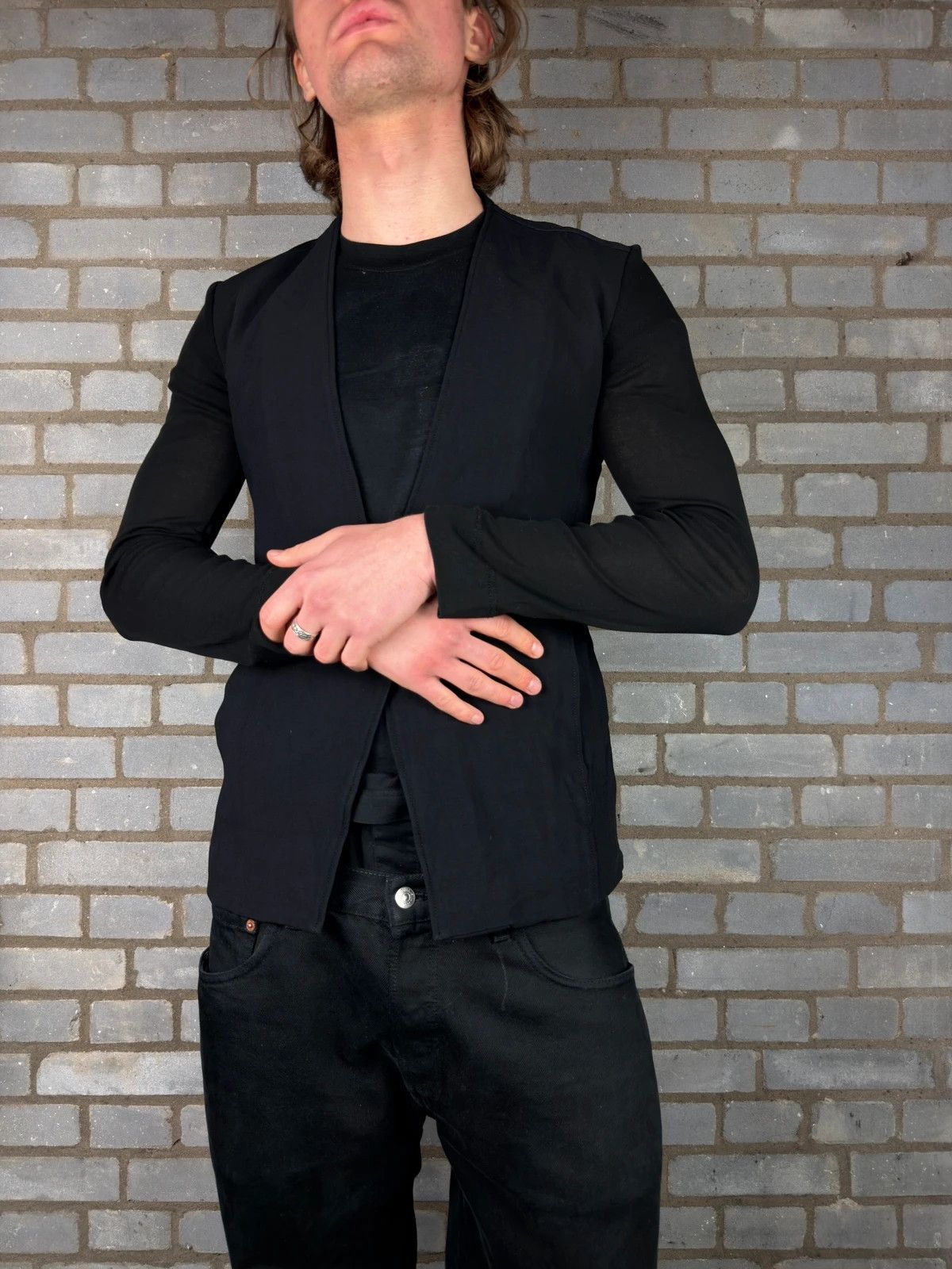 Helmut Lang Helmut Lang made in USA vintage cardigan Size US M / EU 48-50 / 2 - 1 Thumbnail