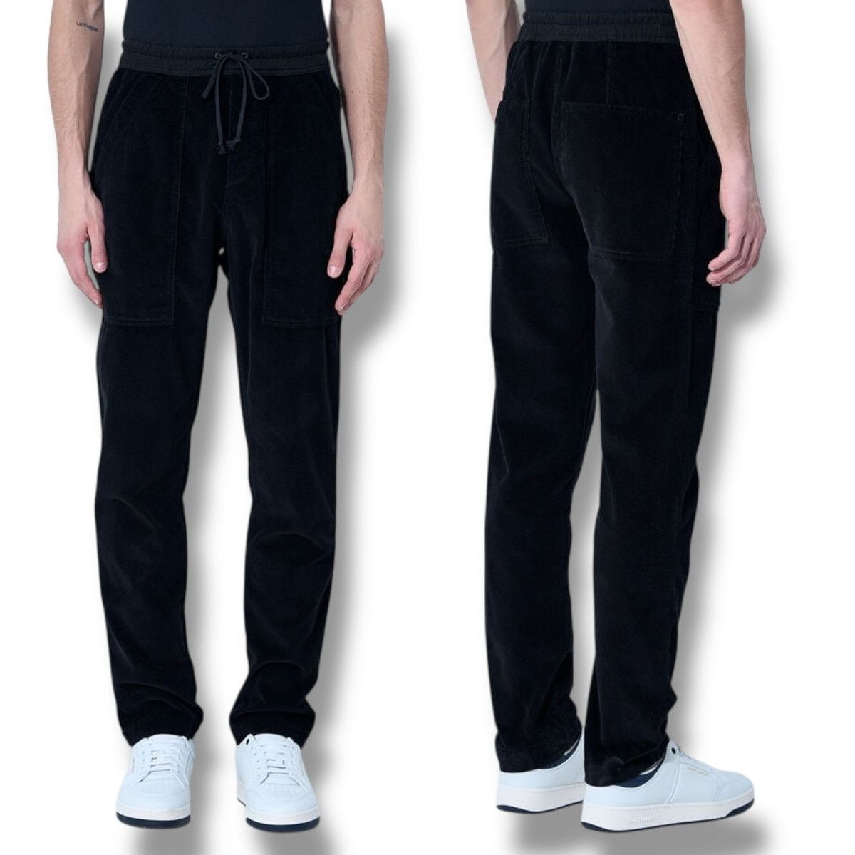 Saint Laurent Paris Saint Laurent Paris Corduroy Drawstring Pants Size US 30 / EU 46 - 1 Thumbnail