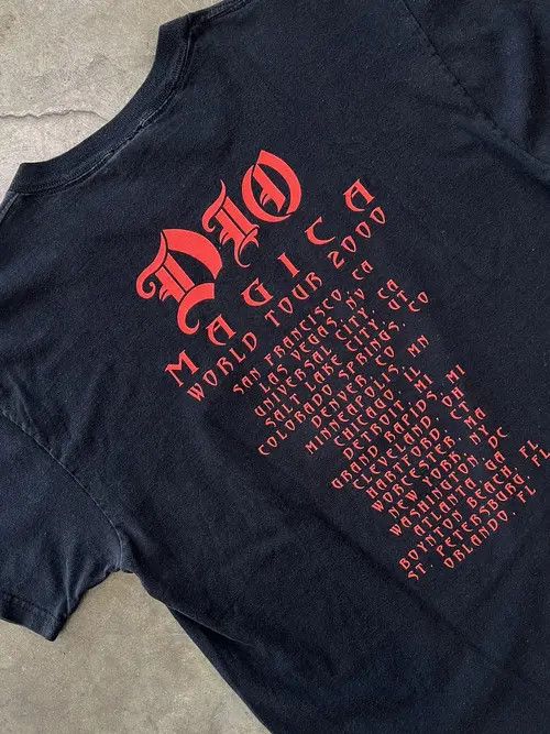 Other Vintage 2000 Dio Magica World Tour Tee Large Size US L / EU 52-54 / 3 - 4 Thumbnail