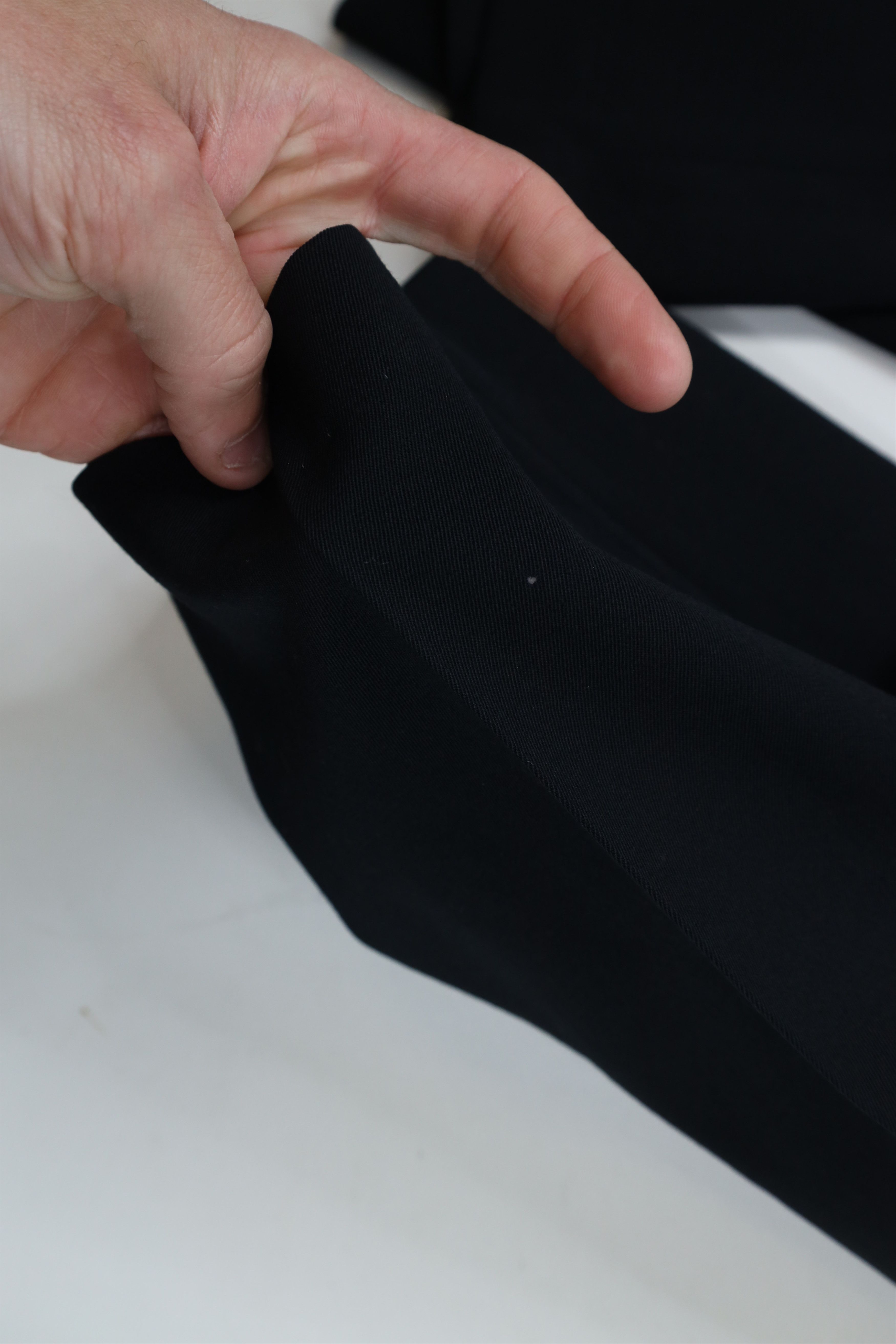 Vintage Vintage 90s Streetwear Wool Chino Pants Trousers Black Size US 36 / EU 52 - 5 Thumbnail