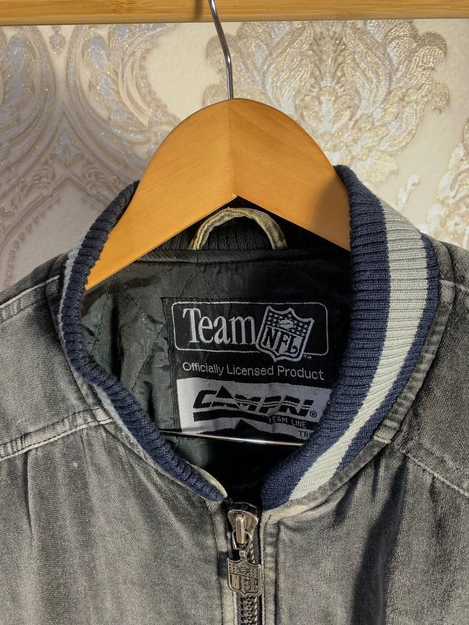 NFL × Vintage VERY RARE RAIDERS LOS ANGELES NFL BOMBER JACKET 90s Y2K HYPE Size US M / EU 48-50 / 2 - 5 Thumbnail