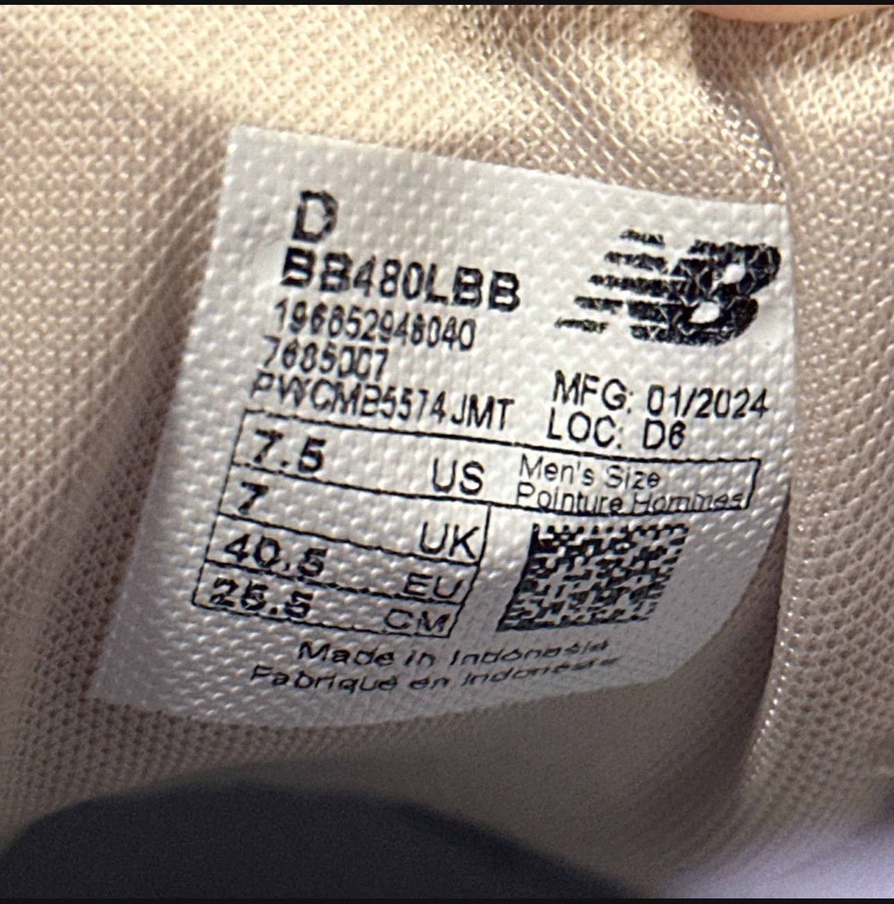 New Balance Grey white New Balance Size US 7.5 / EU 40-41 - 6 Thumbnail