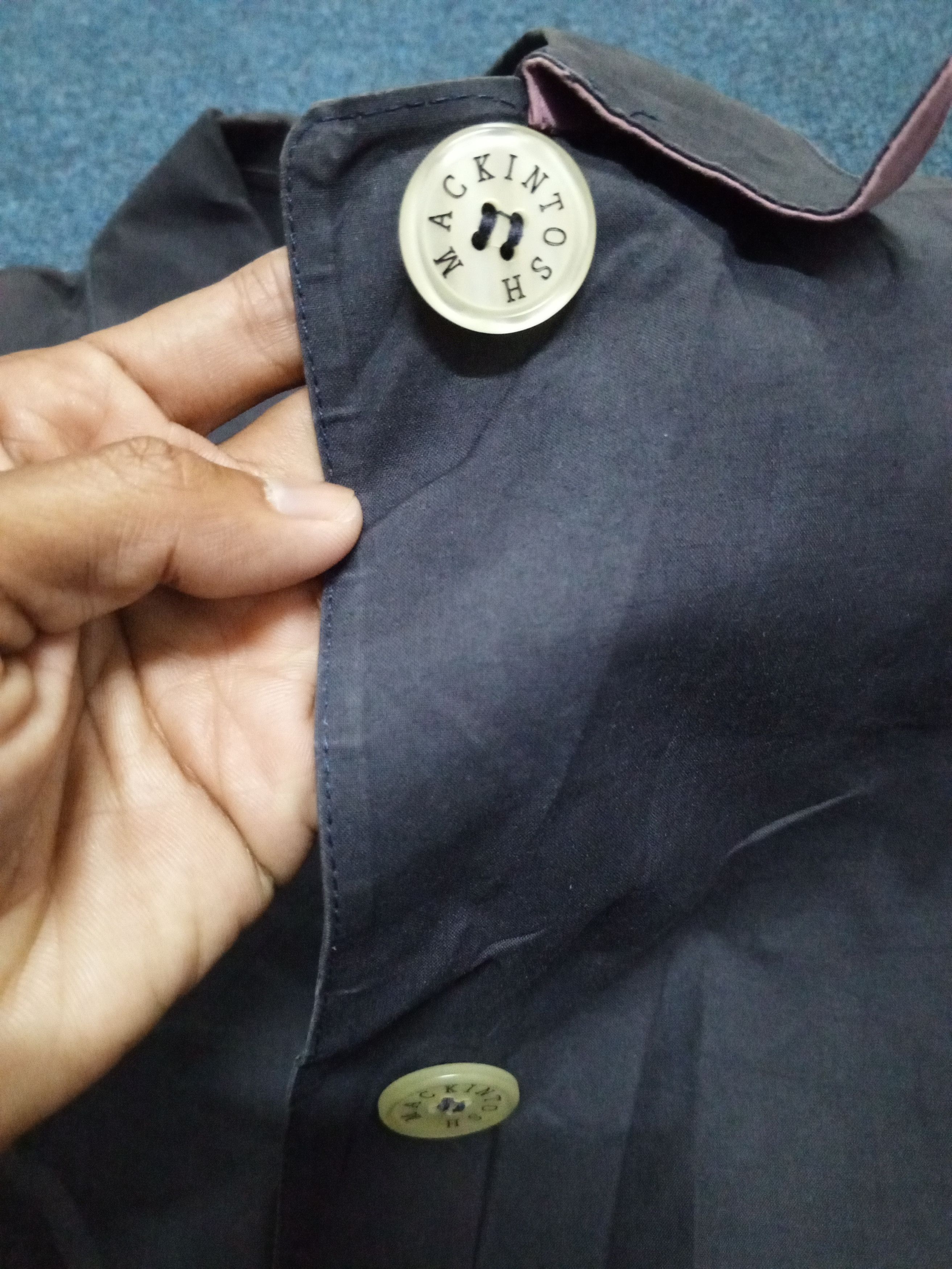 Mackintosh 🔥Y60-02 ID🔥MACKINTOSH-SCOTLAND LONG COAT Size US L / EU 52-54 / 3 - 12 Thumbnail