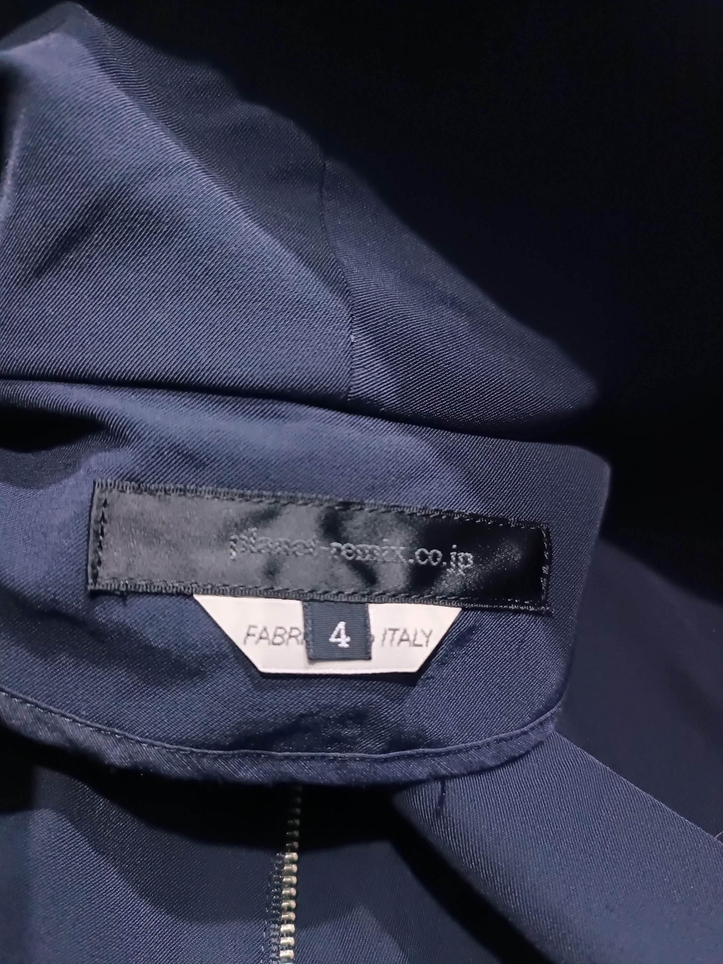 Japanese Brand Planet Remix Co.JP Crop Zip Up Turtleneck Size S / US 4 / IT 40 - 9 Thumbnail