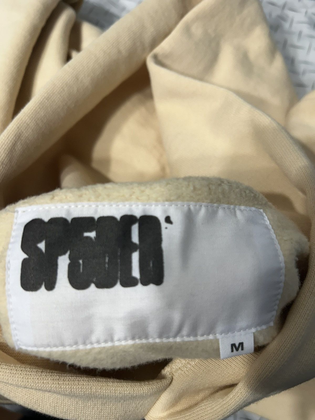 Sp5der × Spyder CREAM OG WEB V2 HOODIE Size US M / EU 48-50 / 2 - 5 Thumbnail