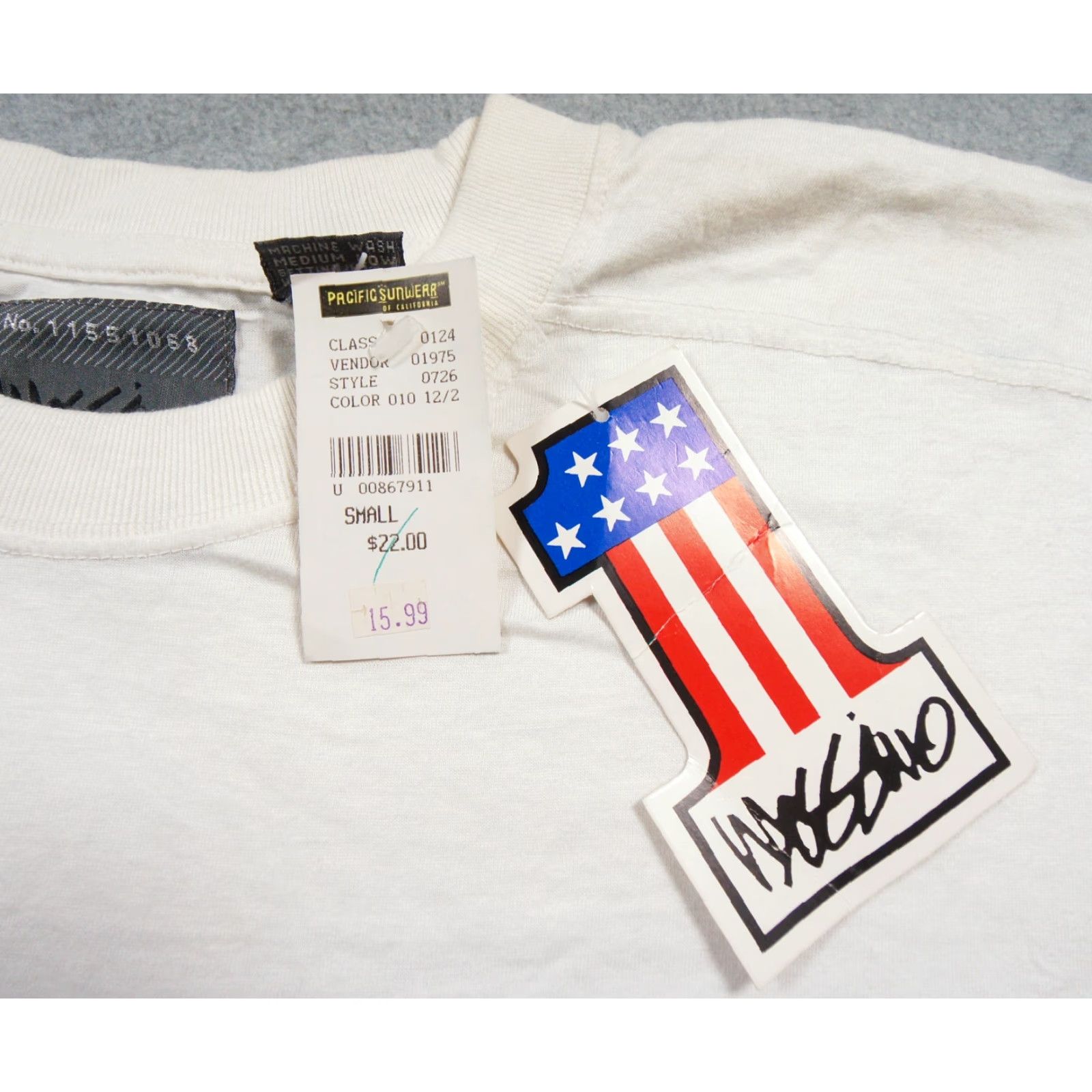 Mossimo VINTAGE Mossimo Shirt T-Shirt Crew Neck Short Sleeve White XL White 90s Skateboard Logo Mens XL Size US XL / EU 56 / 4 - 4 Thumbnail