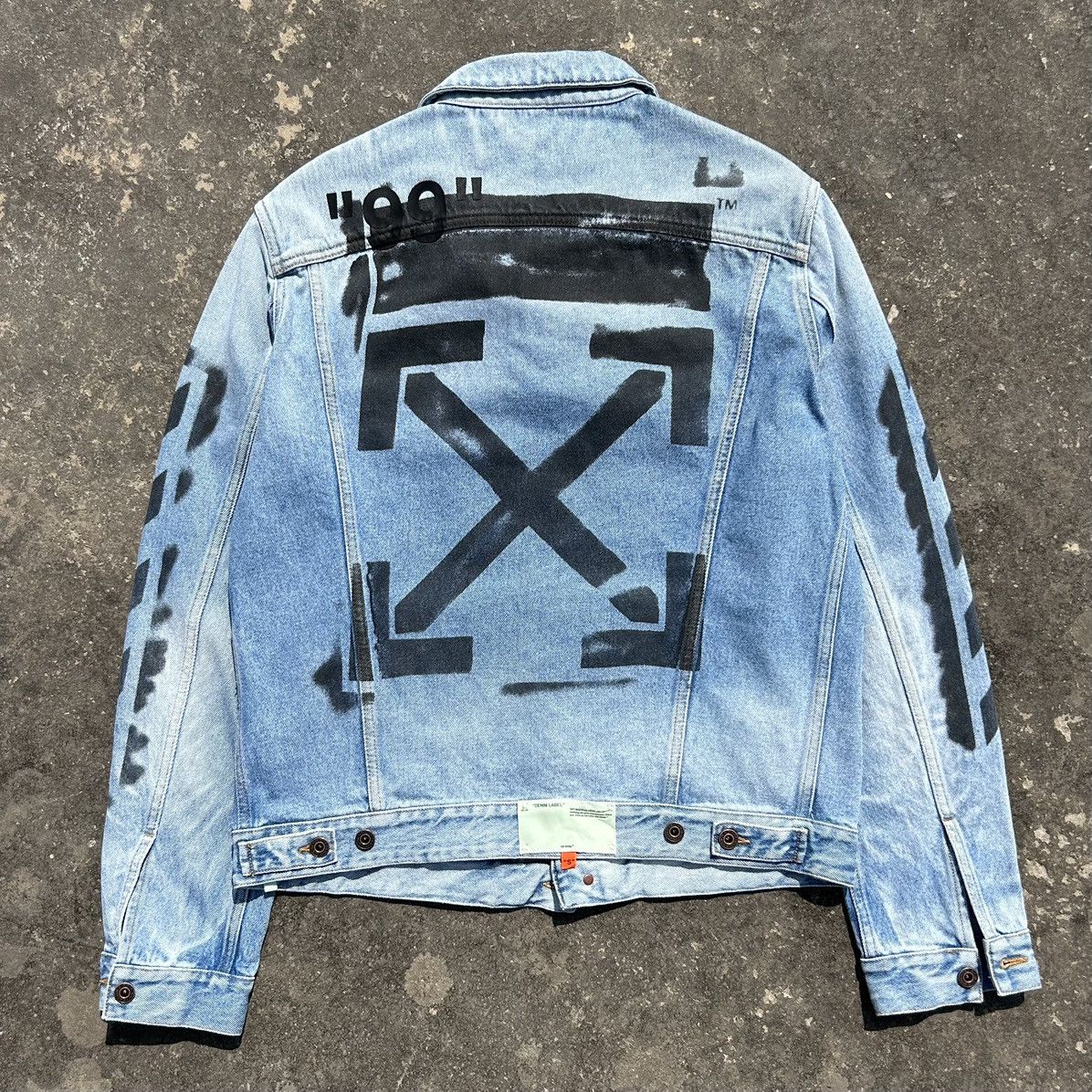 Off-White Off-White 19SS Impressionism Denim Jacket Size US S / EU 44-46 / 1 - 2 Thumbnail