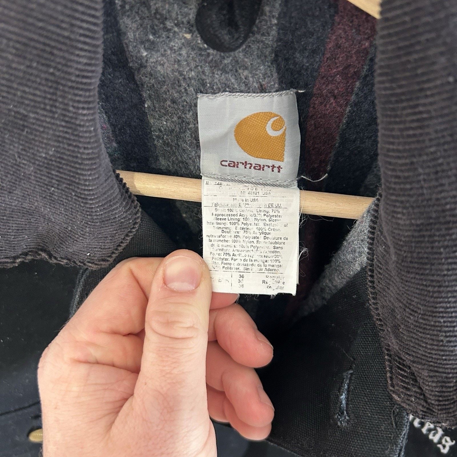 Carhartt Vintage Carhartt X GTA San Andreas Chore Coat “Black” C01 Size US S / EU 44-46 / 1 - 13 Thumbnail