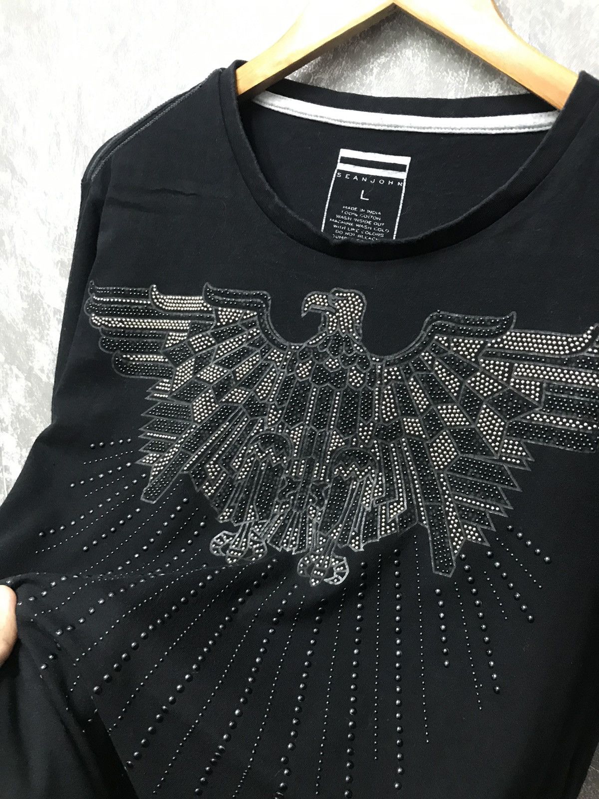 Affliction × Sean John × Southpole Sean John Affliction Eagle Y2K Graphic Tee Size US L / EU 52-54 / 3 - 5 Thumbnail