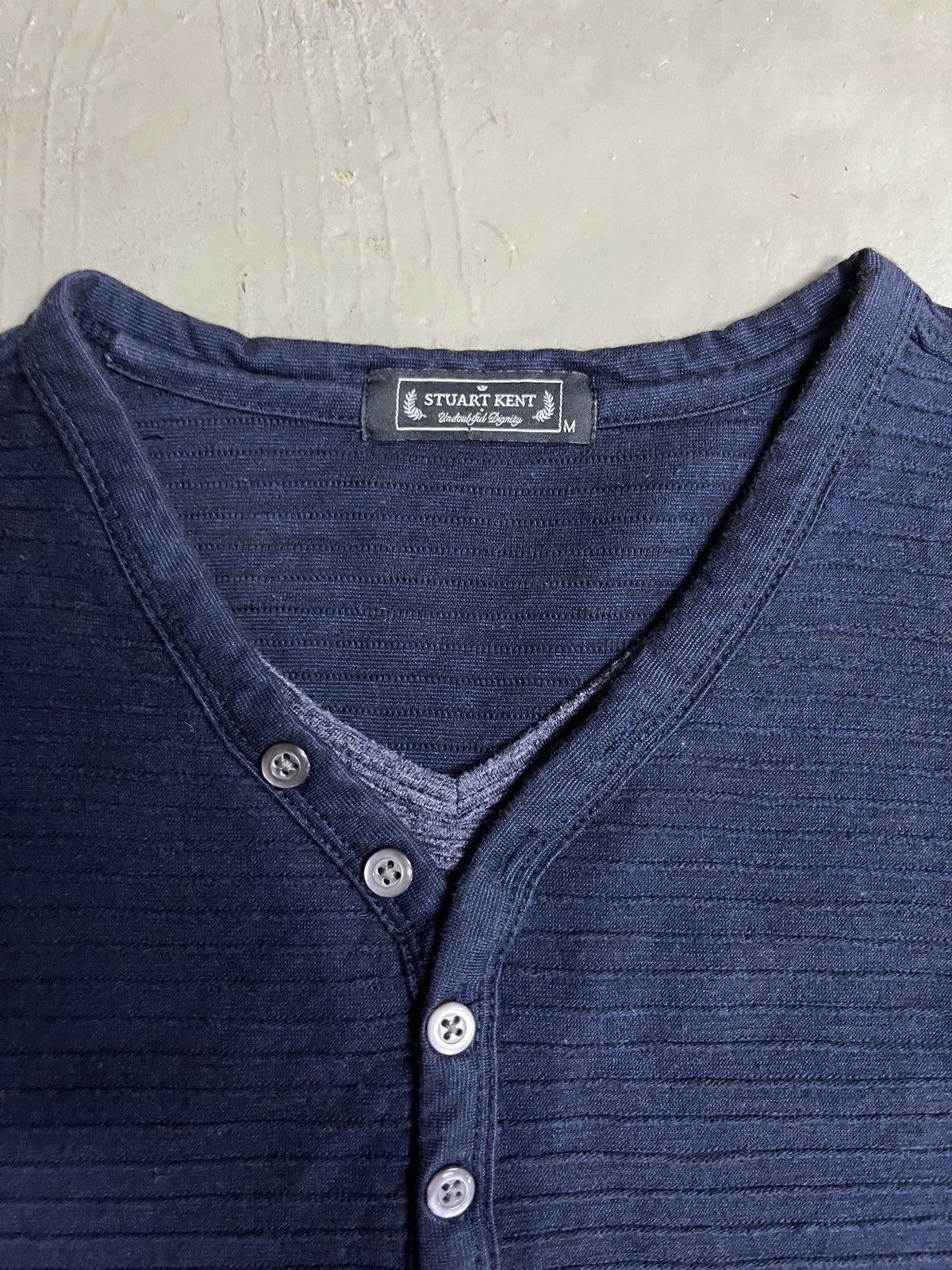 Greg Lauren Vintage Slub Henley Inspired Visvim Kapital RRL Greg Lauren Size US M / EU 48-50 / 2 - 6 Thumbnail