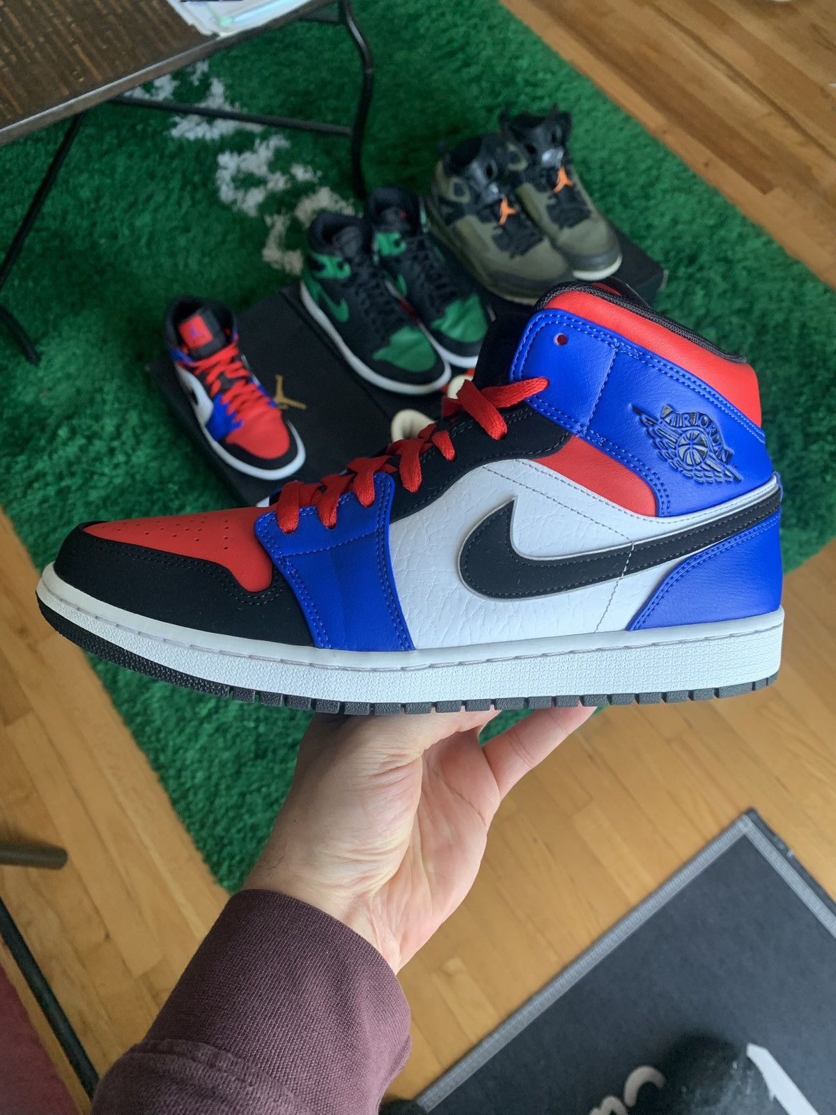 Jordan Brand × Nike Jordan 1 Mid Top 3 Size US 10 / EU 43 - 9 Thumbnail