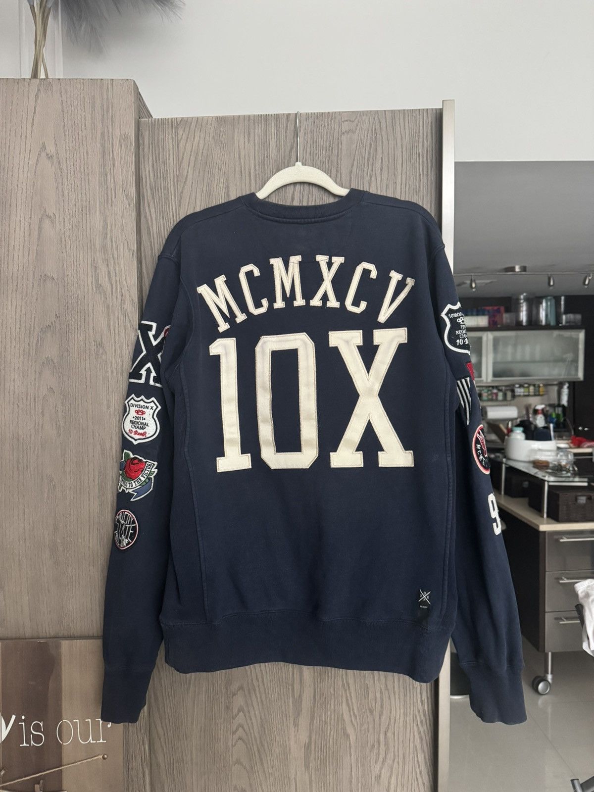 10 Deep 10 Deep Patches Crewneck Sweatshirt Size US XL / EU 56 / 4 - 2 Thumbnail