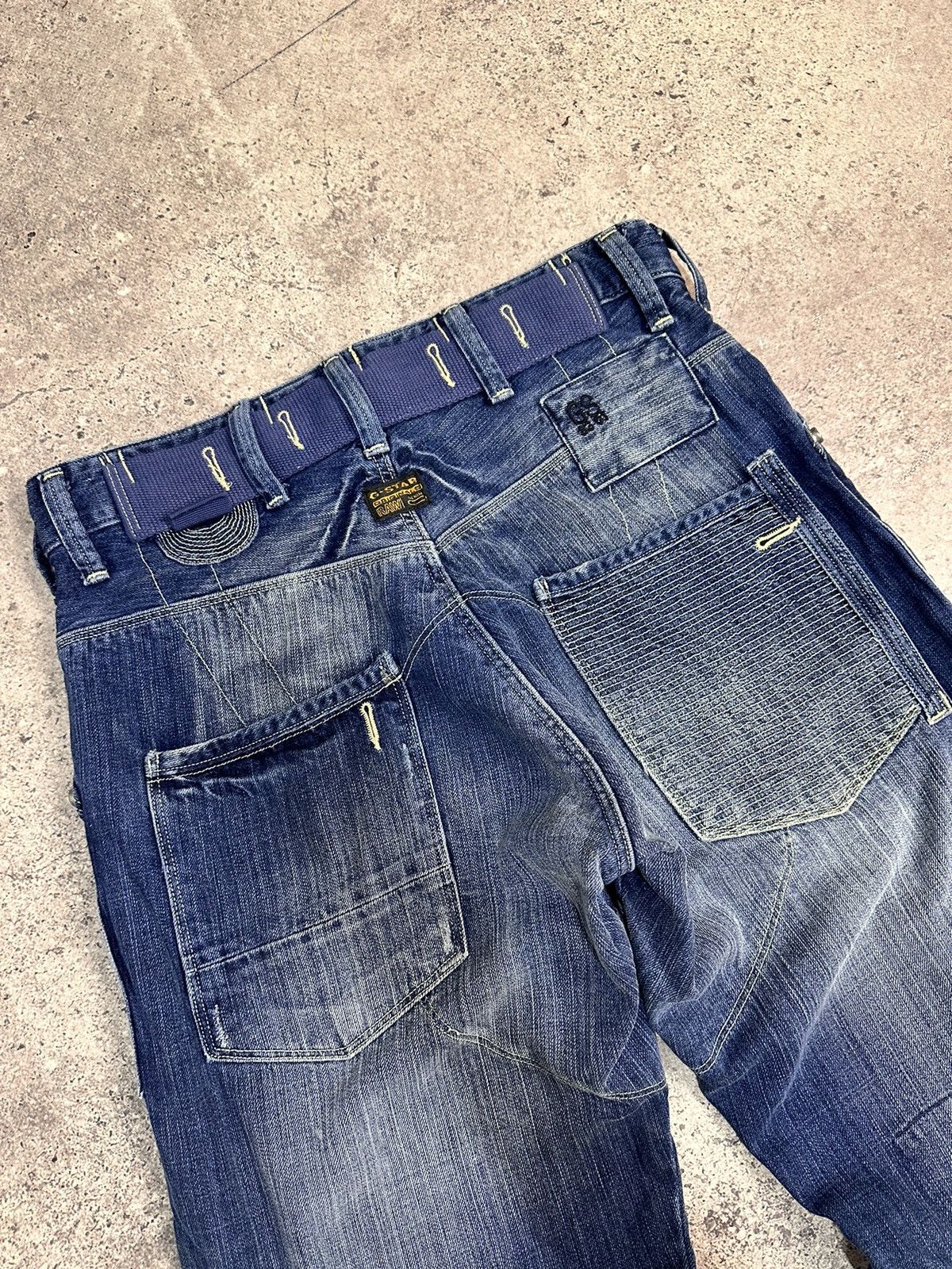 G-Star LGB Baggy GOA Flare Military Style Cargo Pants Ifsixwasnine Size US 32 / EU 48 - 13 Thumbnail