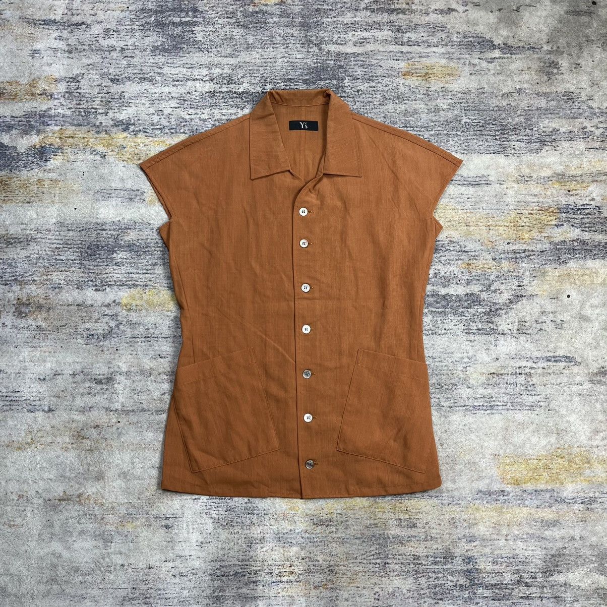 Y's × Yohji Yamamoto Y’S Yohji Yamamoto sleepless top button up Size L / US 10 / IT 46 - 1 Thumbnail