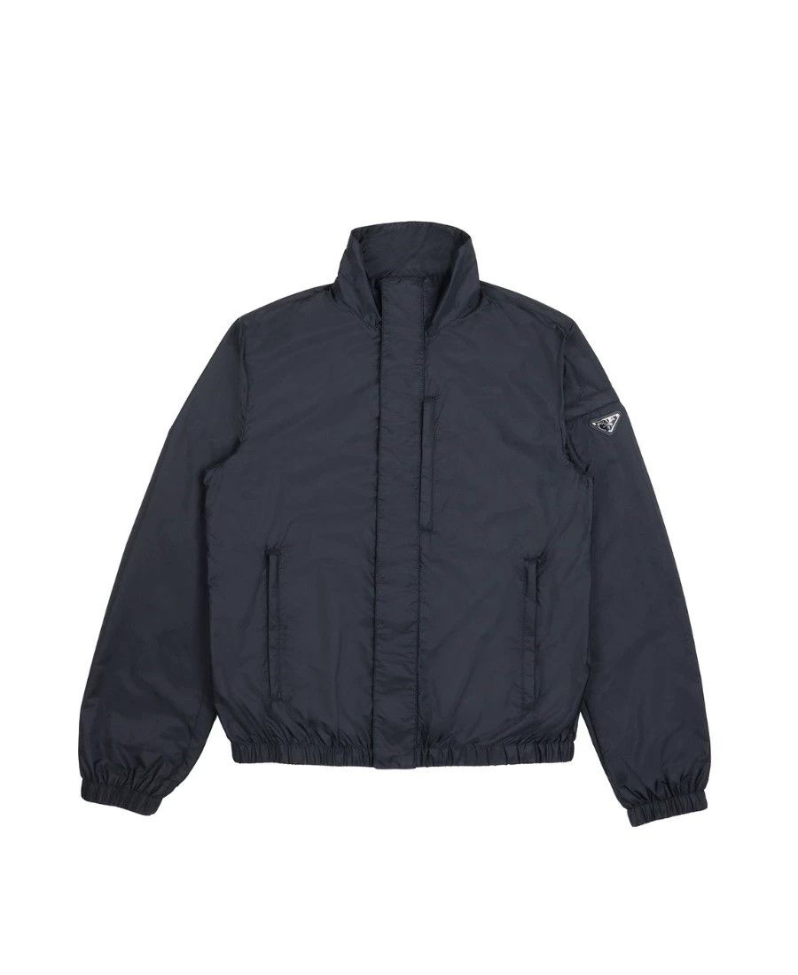 Prada Prada Silver Basic Logo Nylon Jacket 48 Size US M / EU 48-50 / 2 - 6 Thumbnail