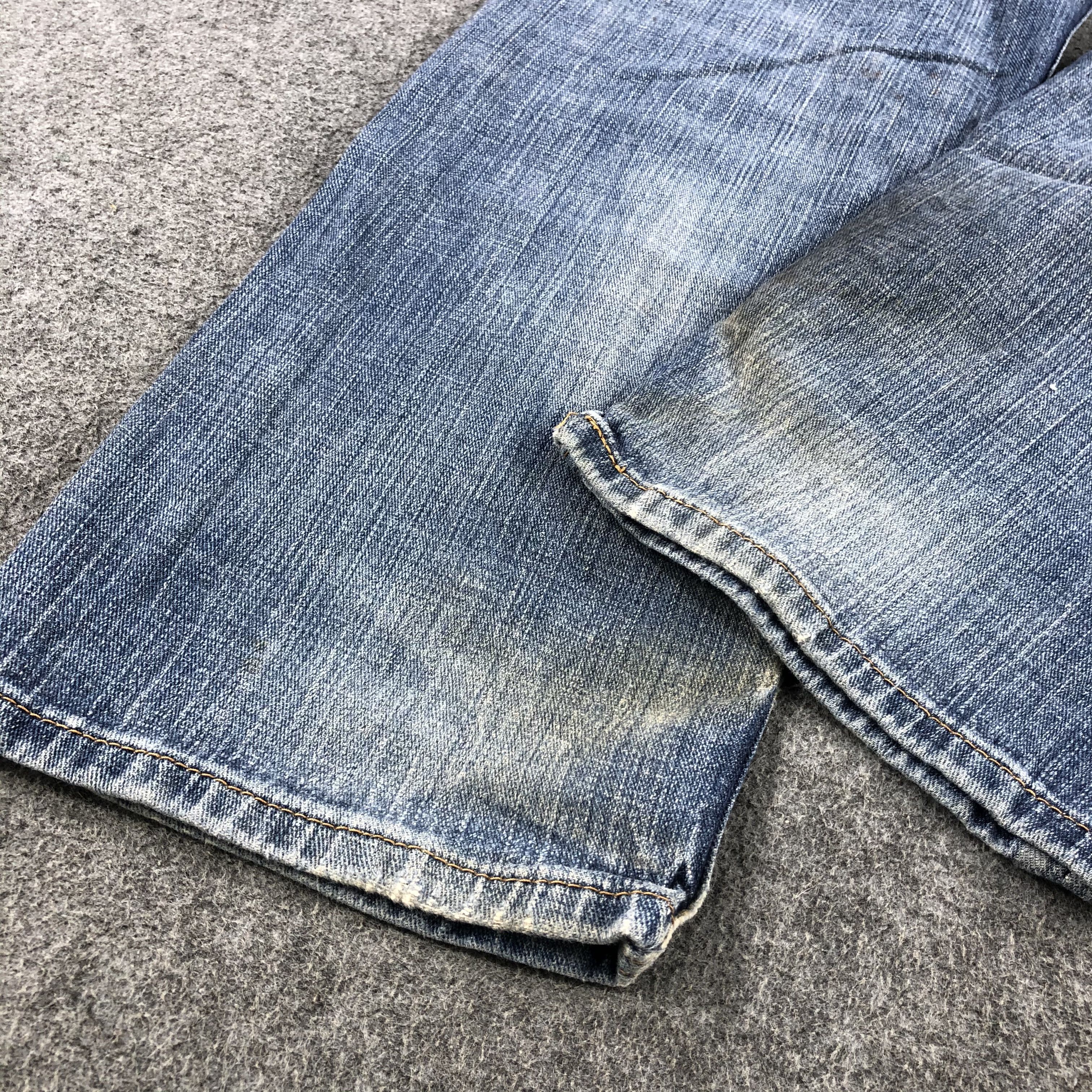 Levi's Vintage Blue Wash Levis 505 Jeans-J2028 Size US 35 - 6 Thumbnail