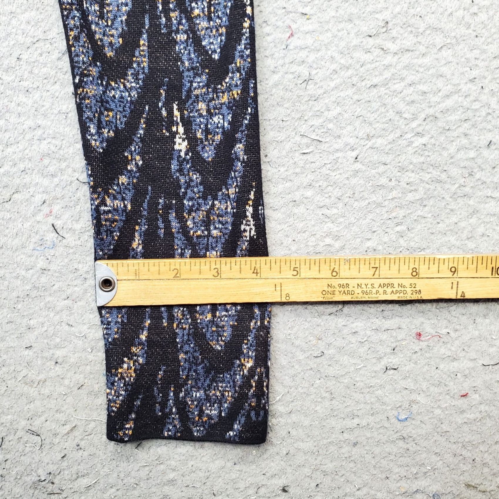 Bcbgmaxazria BCBGMAXAZRIA Womens Size XS Multicolor Feather Cascade Jacquard Leggings Pull On Size 26" / US 2 / IT 38 - 5 Thumbnail