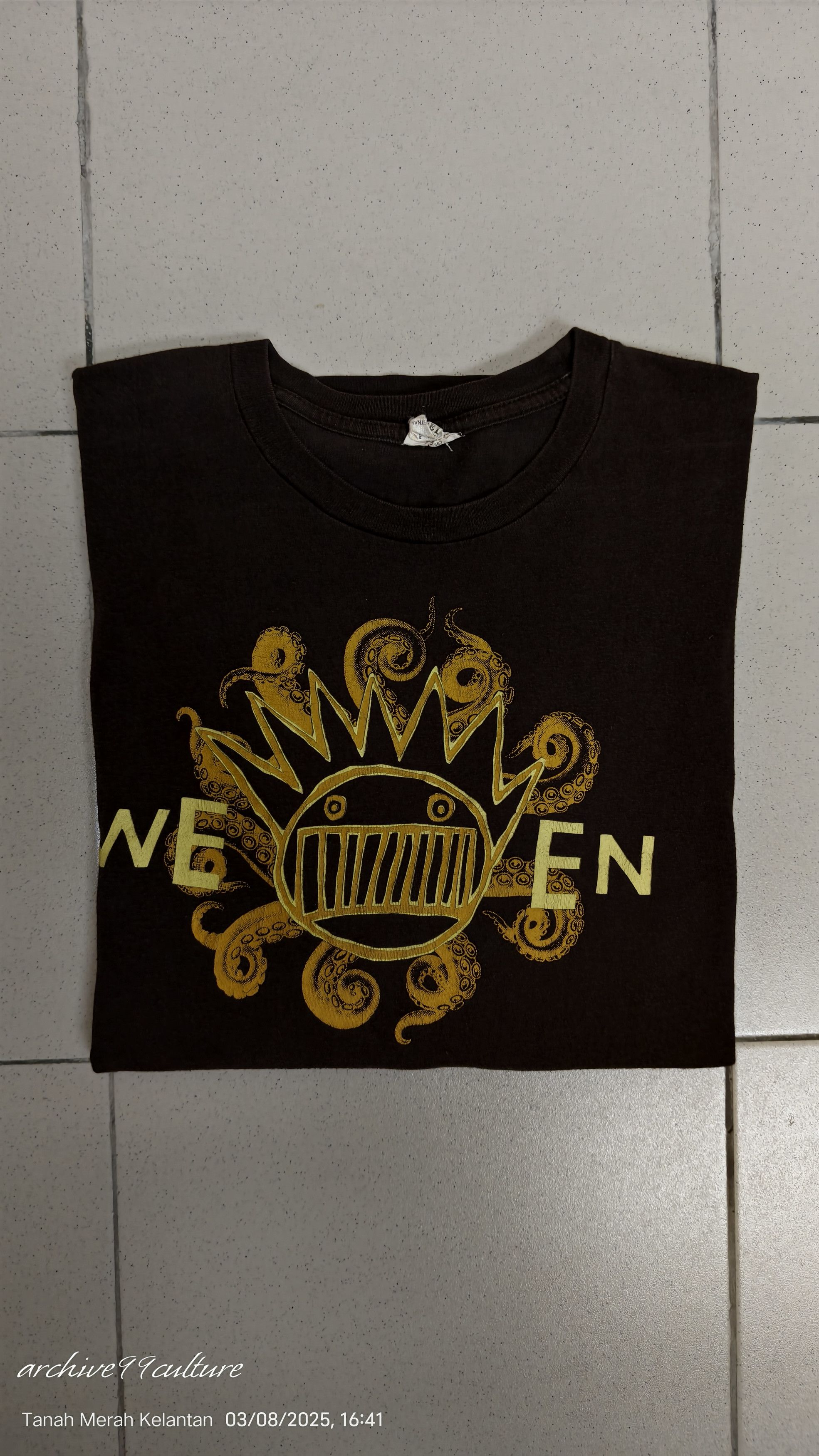 Band Tees 2010 WEEN Boognish Rock Band tour tee Size US L / EU 52-54 / 3 - 8 Thumbnail