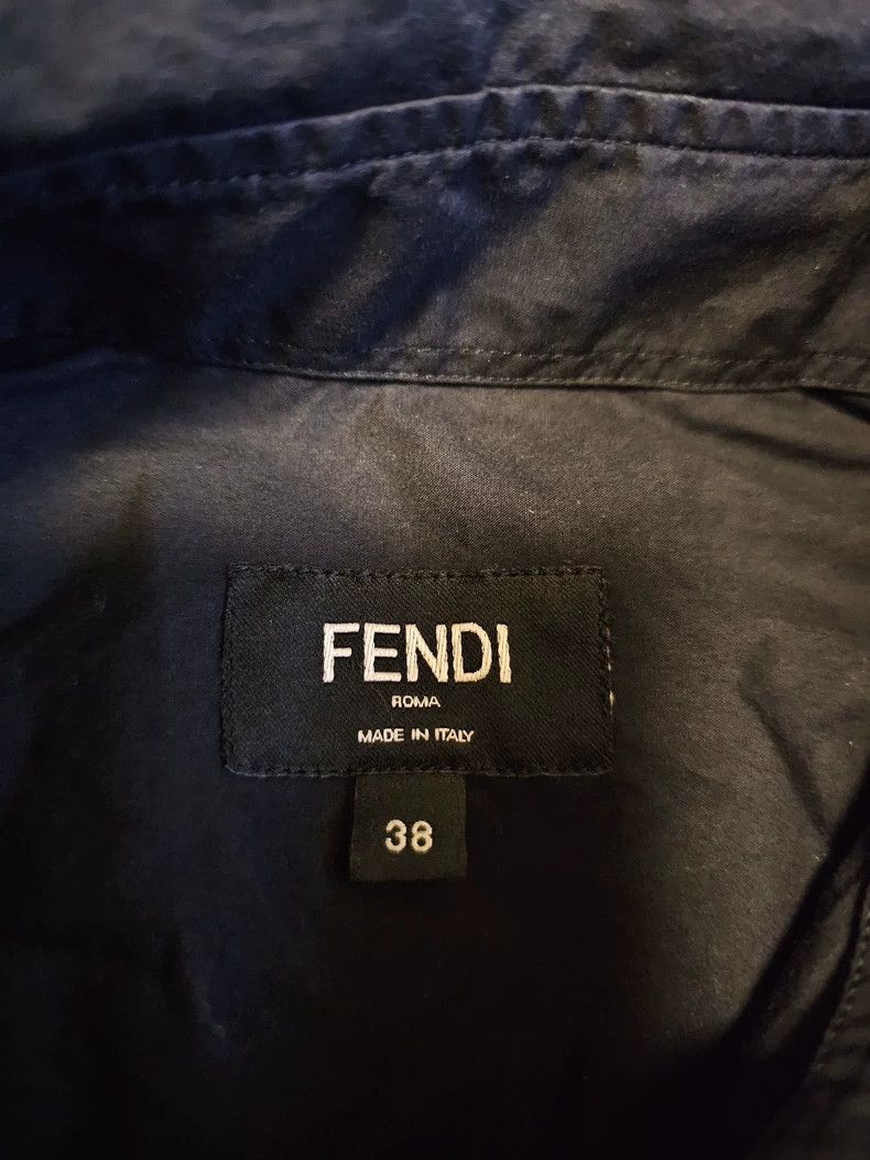 Fendi FENDI 38 Black shirt Size US XXS / EU 40 - 3 Thumbnail