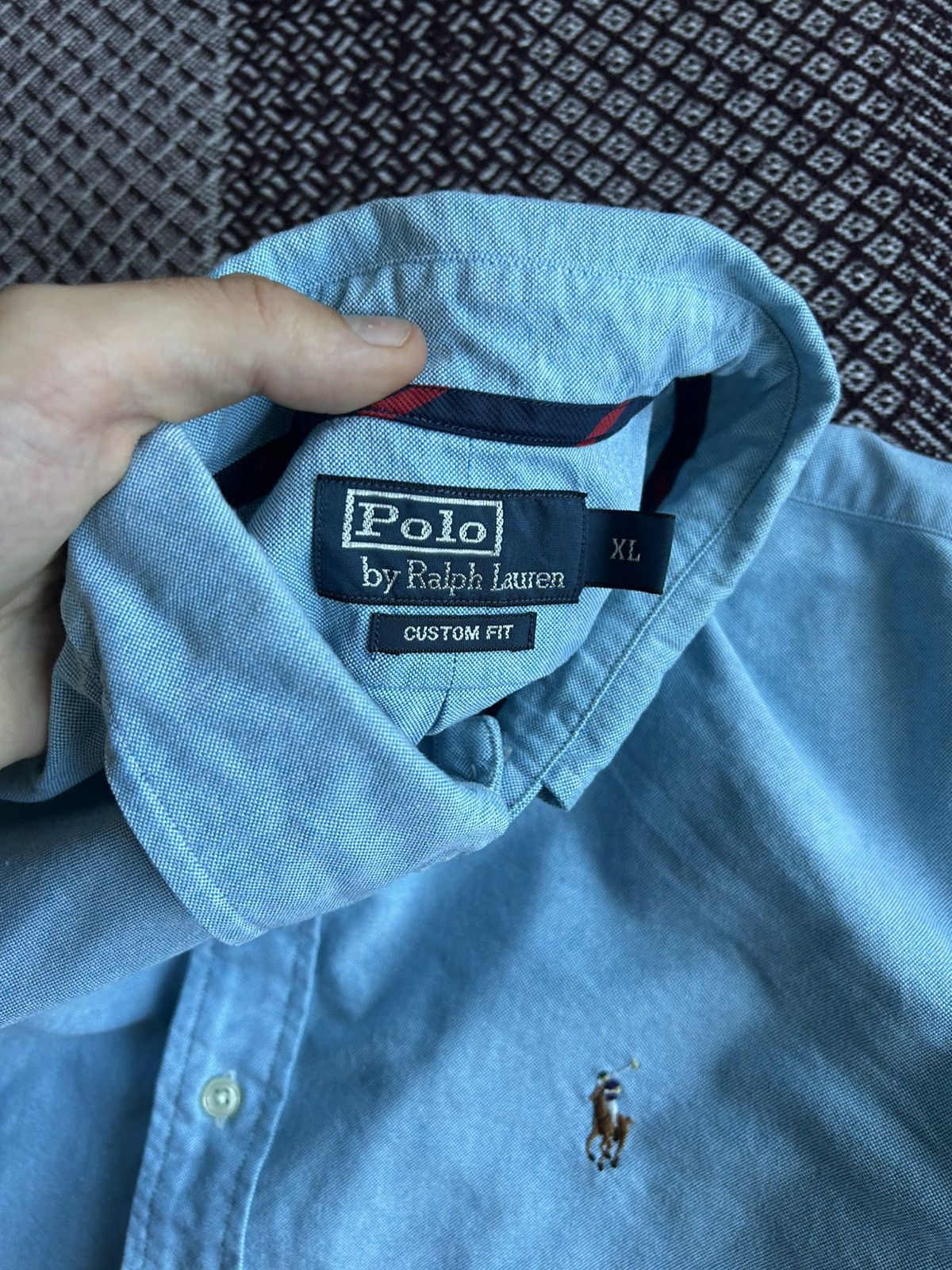 Polo Ralph Lauren Polo Ralph Lauren Custom Fit Shirt Mens Solid Style Size XL Size US XL / EU 56 / 4 - 6 Thumbnail