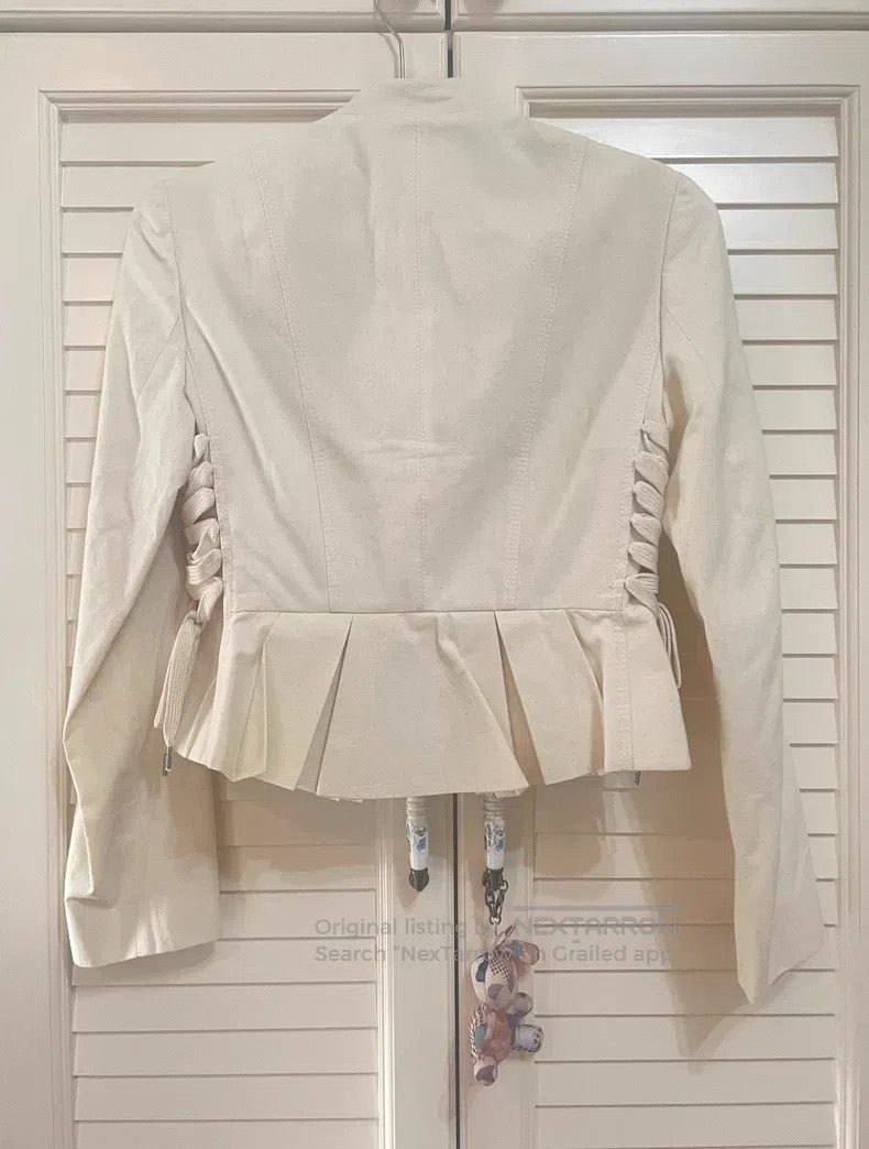 Valentino Valentino Embroidered bird short coat Size S / US 4 / IT 40 - 6 Thumbnail