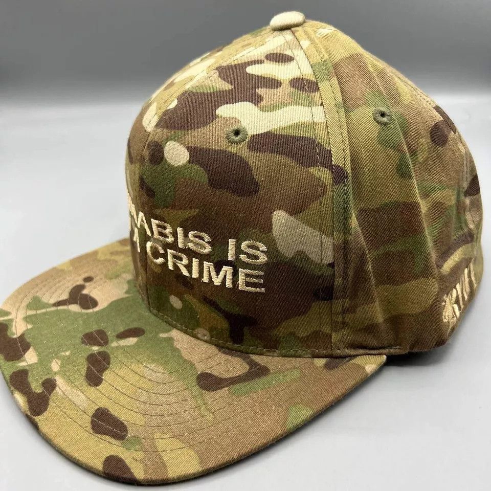 Other Ryot Hat Men Camo "Cannabis is not a Crime" Snap Back Cap Size ONE SIZE - 3 Thumbnail