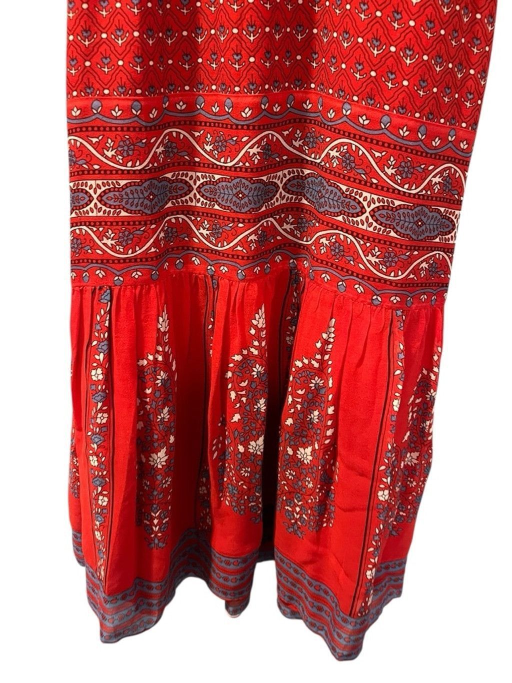 Ulla Johnson Ulla Johnson Neela Tassel Silk Dress Size Small Georgette Size S / US 4 / IT 40 - 9 Thumbnail