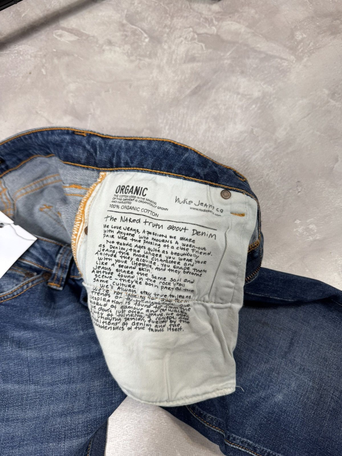 Nudie Jeans Nidie Jeans Skini Lin Distressed Pants Size US 32 / EU 48 - 18 Thumbnail