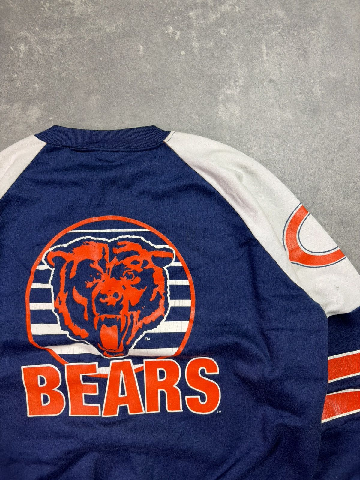 NFL 80/90s Garan Chicago Bears Printed Crewneck Sweatshirt XL Size US XL / EU 56 / 4 - 16 Thumbnail