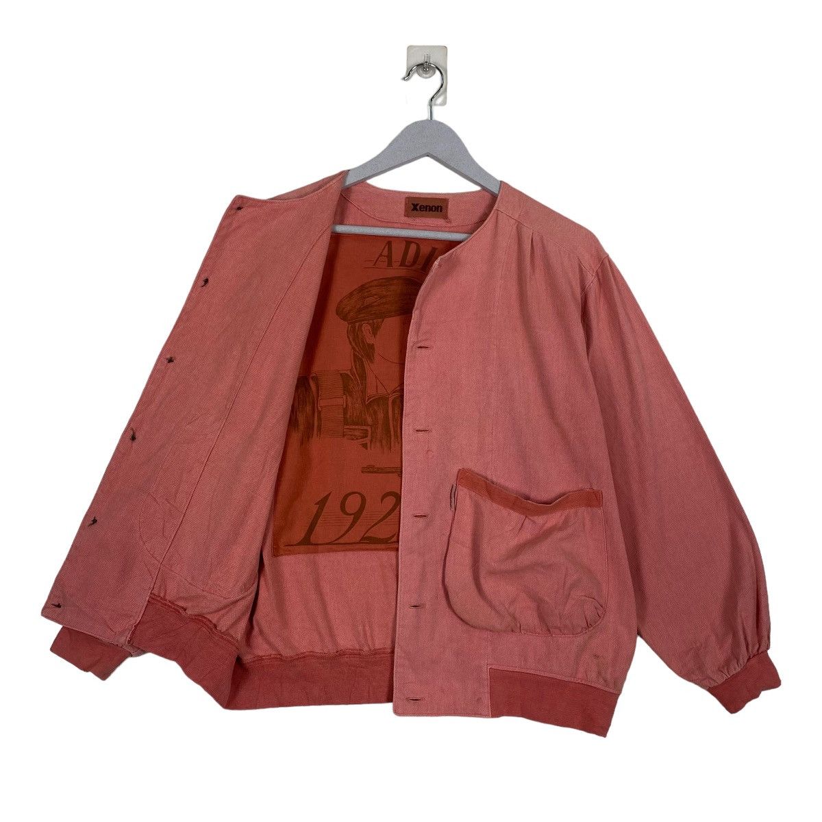 Japanese Brand MOVIE🔥1968 ADEIU L'AMI By JEAN HERMAN CROPPED JACKET Size US M / EU 48-50 / 2 - 10 Thumbnail