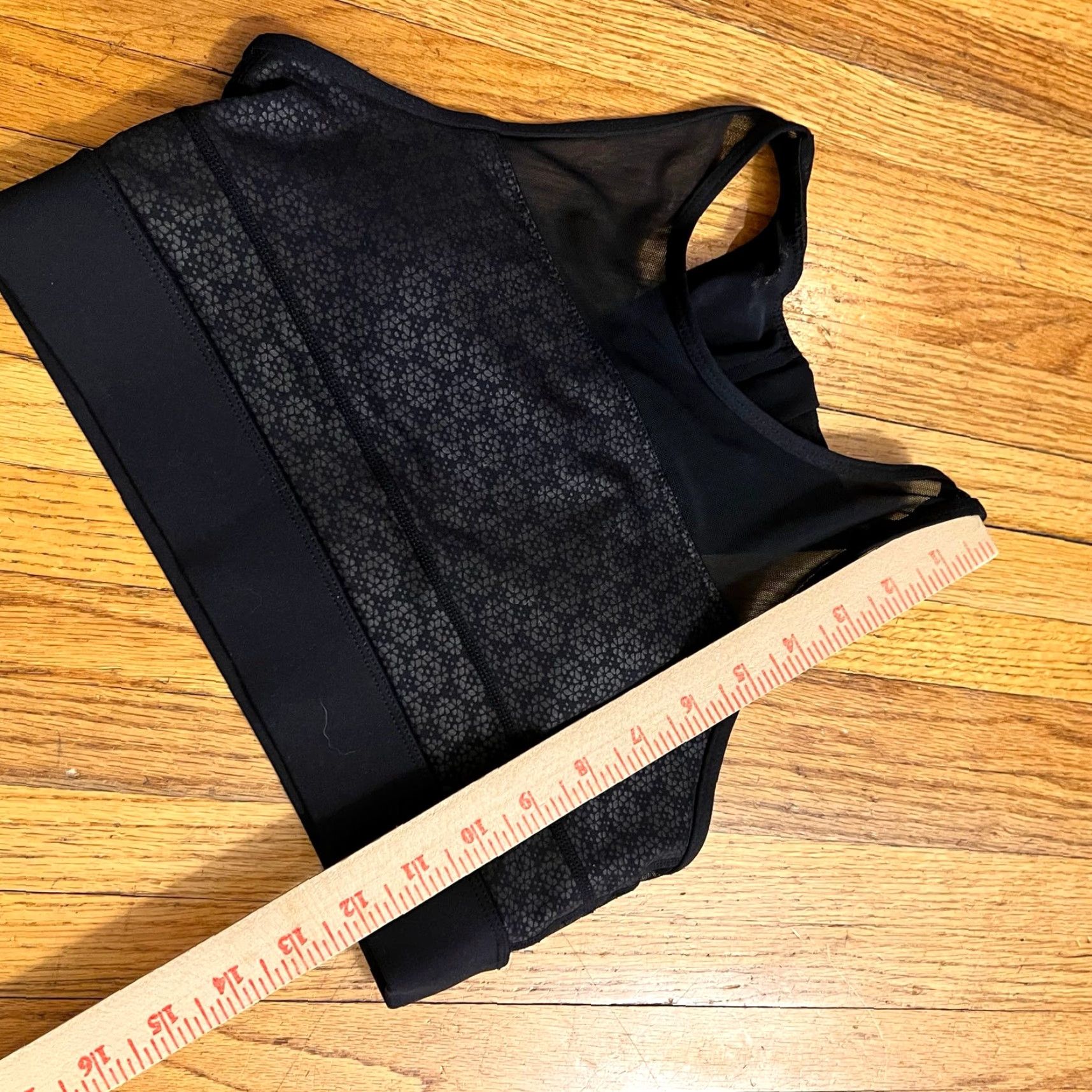 Vintage Zyia Active Sports Bra Womens Medium Black Razor Back Size ONE SIZE - 7 Thumbnail