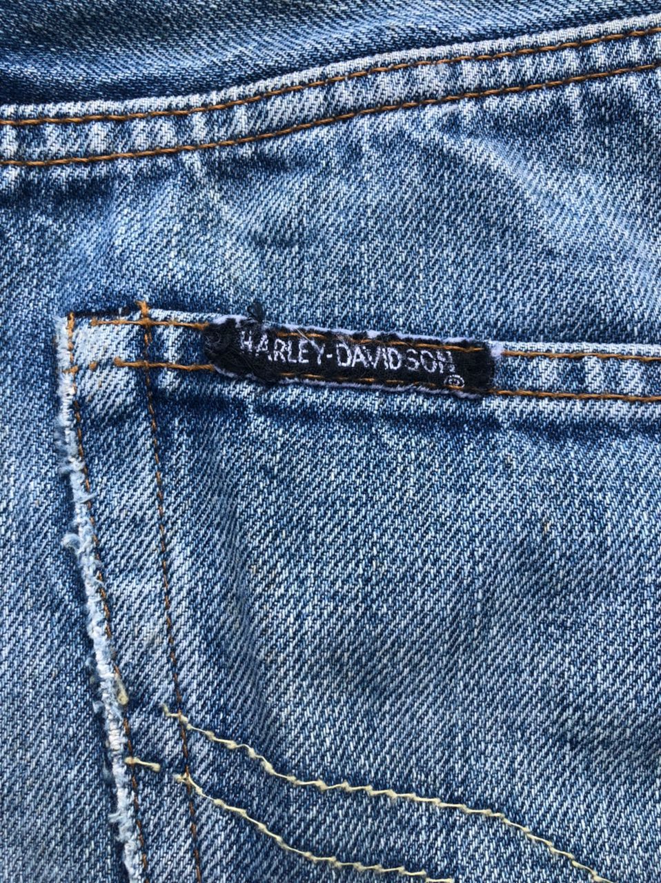 Harley Davidson × Vintage Vintage HD Harley Davidson Denim Jeans Made In Usa Size US 33 - 7 Thumbnail