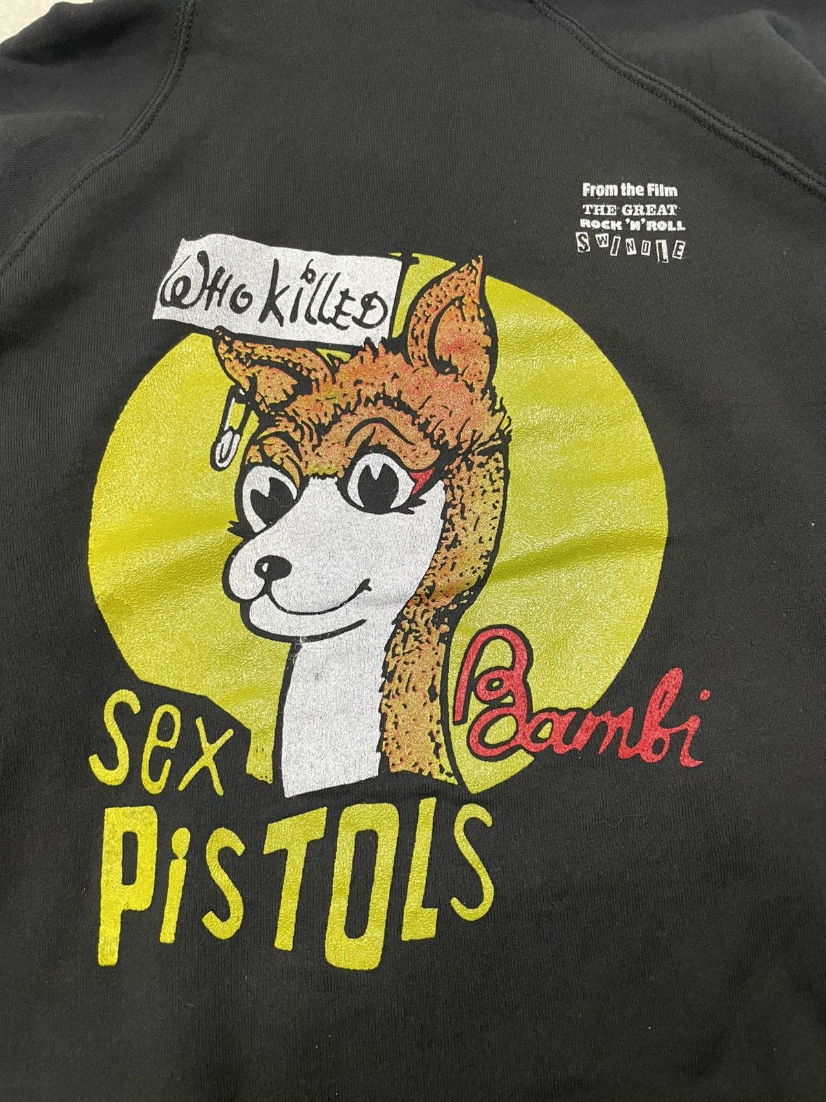 Band Tees × Vintage Vintage Who Killed BAMBI SEX PISTOLS Sweatshirt Hoodies Tees Size US M / EU 48-50 / 2 - 5 Thumbnail