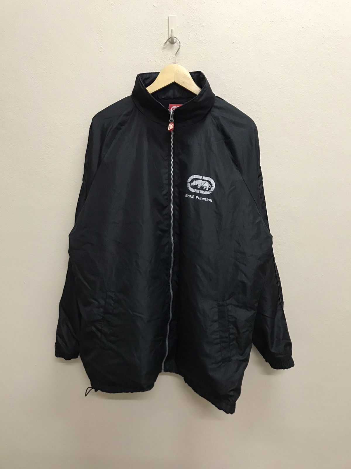 Ecko Unltd. × JNCO × Vintage Vintage Ecko Function Backhit Biglogo Windbreaker Jacket Size US XL / EU 56 / 4 - 16 Thumbnail