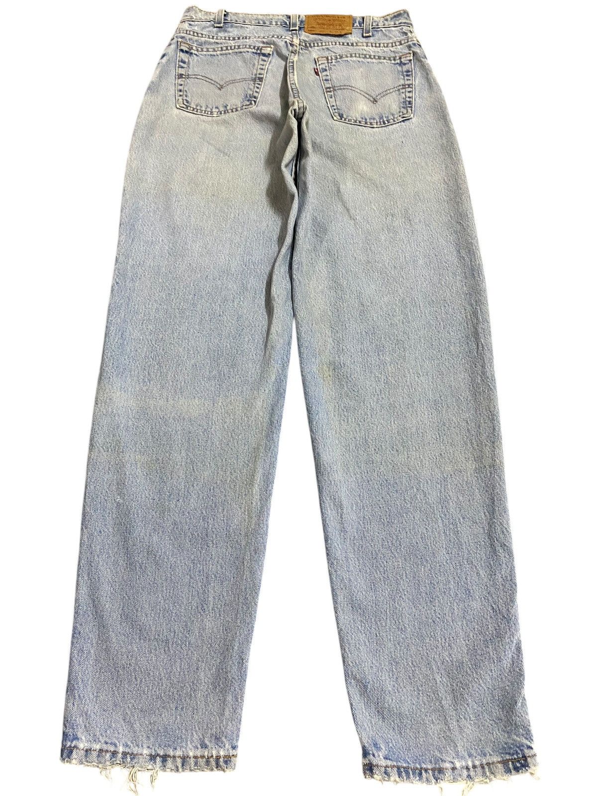 Levi's Vintage Clothing Vintage Levis 560 80’s Grunge Ripped Jeans Size US 31 - 2 Thumbnail