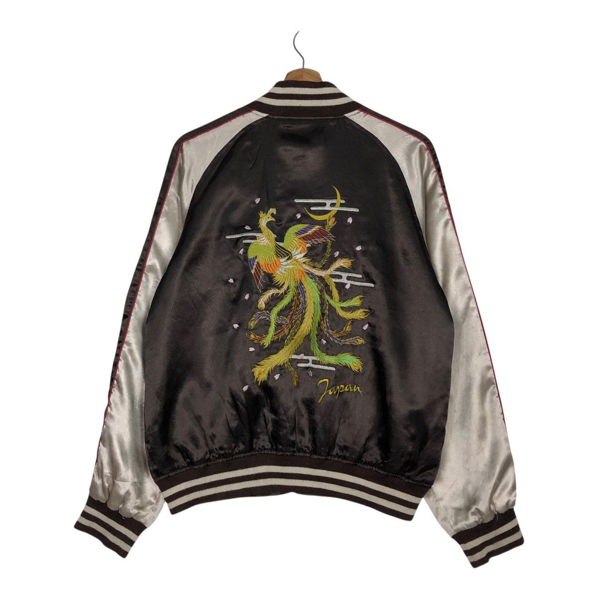 Japanese Brand 🔥VINTAGE SUKAJAN SOUVENIER JACKET EMBROIDERY BIG LOGO Size US M / EU 48-50 / 2 - 10 Thumbnail