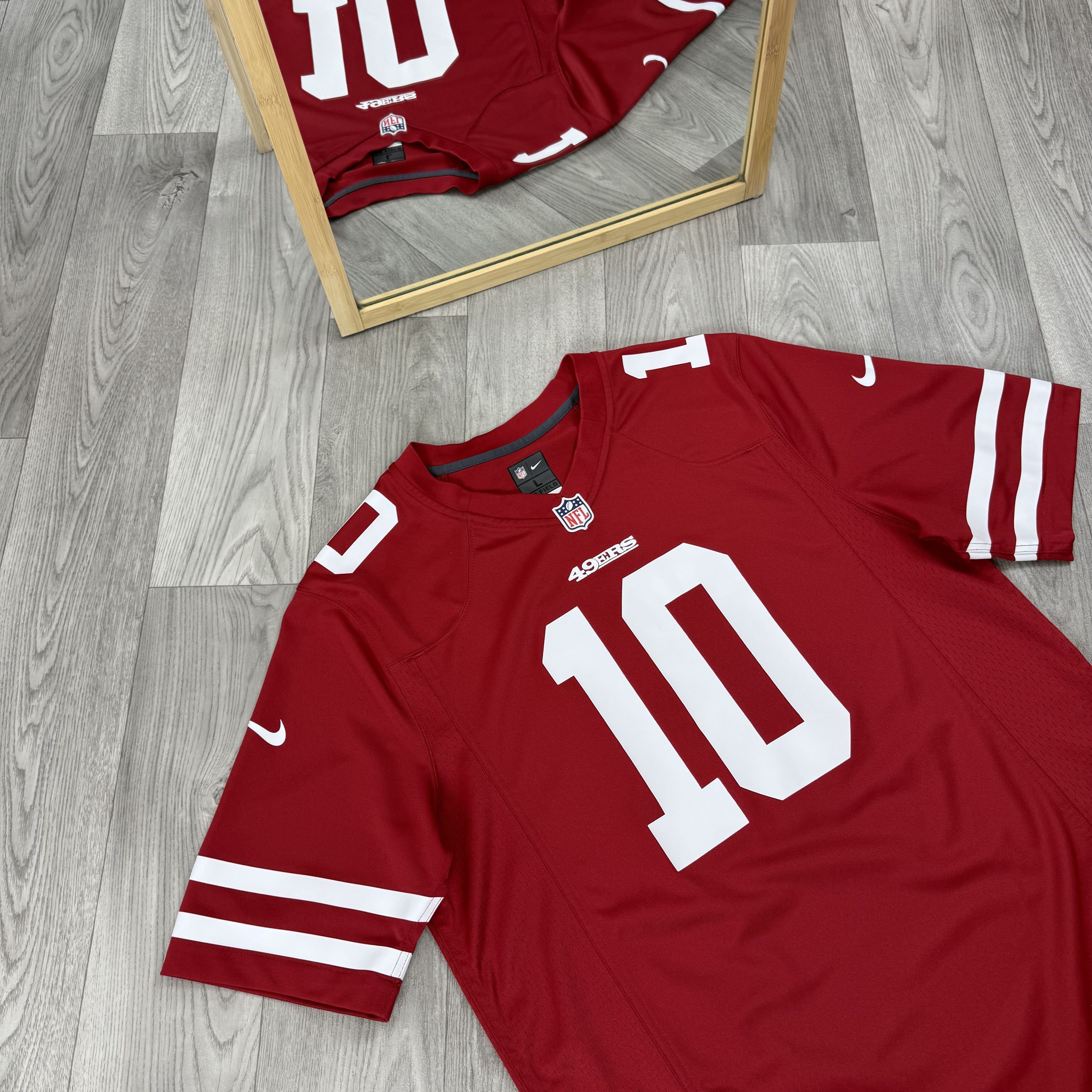 Nike Nike 49ers Garoppolo 10 NFL Red Jersey Shirt L Size US L / EU 52-54 / 3 - 8 Thumbnail