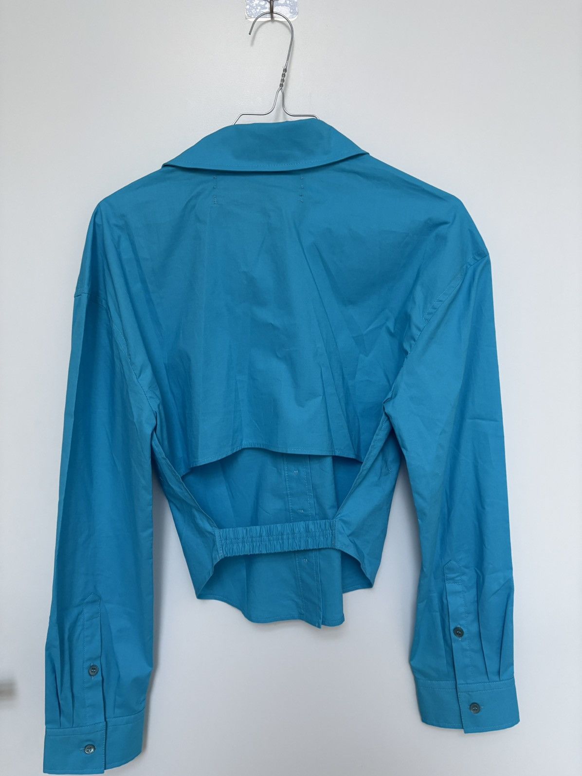 Jacquemus Jacquemus “Le Splash” cropped shirt Size XS / US 0-2 / IT 36-38 - 6 Thumbnail