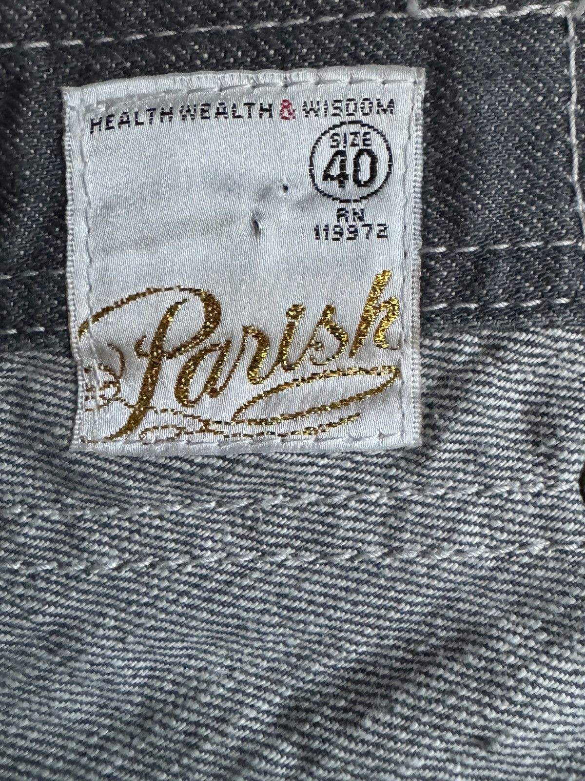 Vintage Parish Jeans Size US 40 / EU 56 - 6 Thumbnail