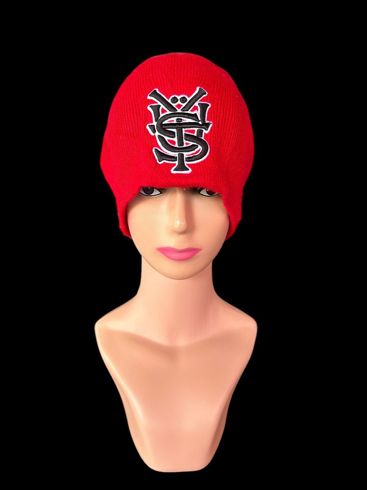 Japanese Brand × Kapital × Vintage Stussy Rare Logo Beanie Hats snowcap Size ONE SIZE - 2 Thumbnail