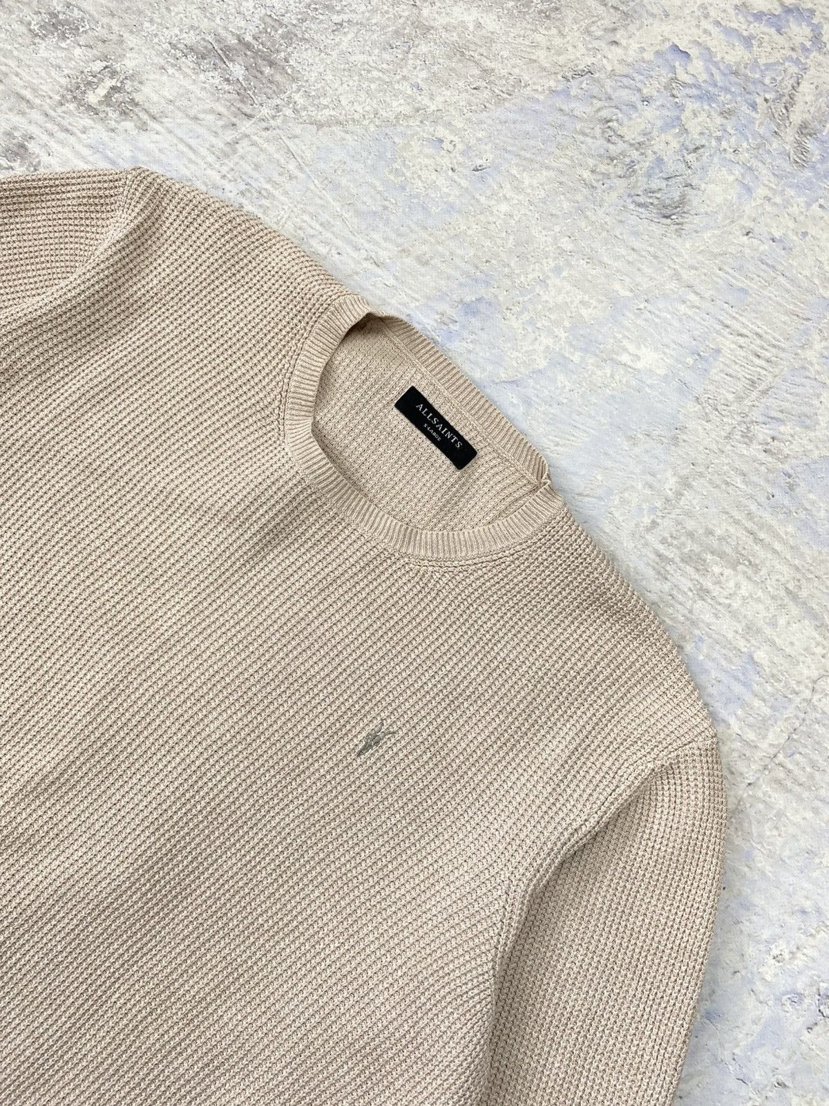 Allsaints × Designer Allsaints sweater pullover mens cotton Size US L / EU 52-54 / 3 - 5 Thumbnail